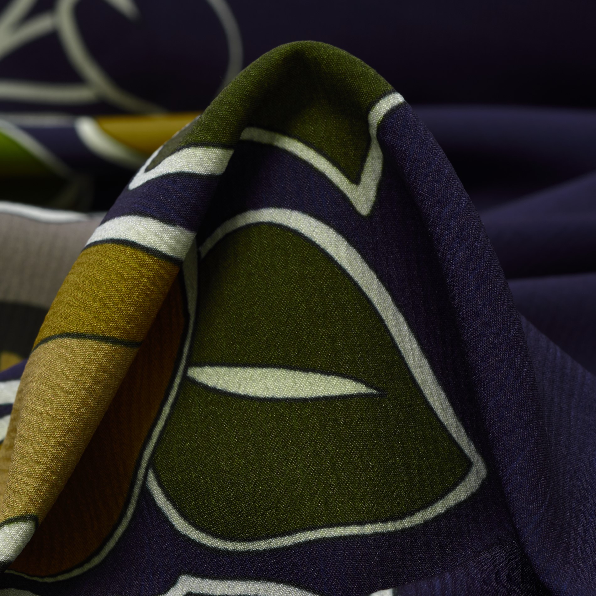 DOUBLE, ELASTIC, NAVY PEONY (F000031369)