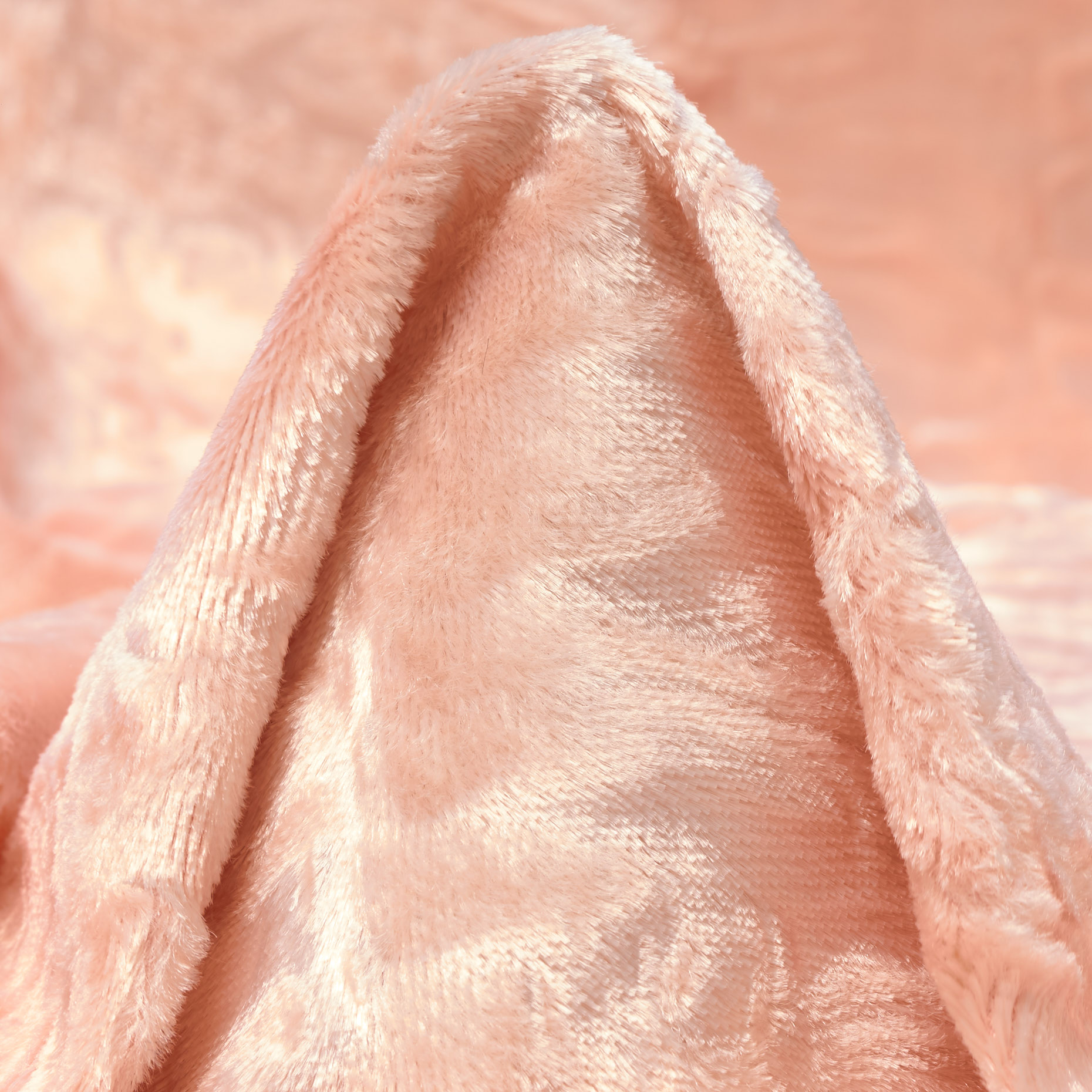 Fake Fur, Viscose Cotton, Mauve Chalk (F000041554)
