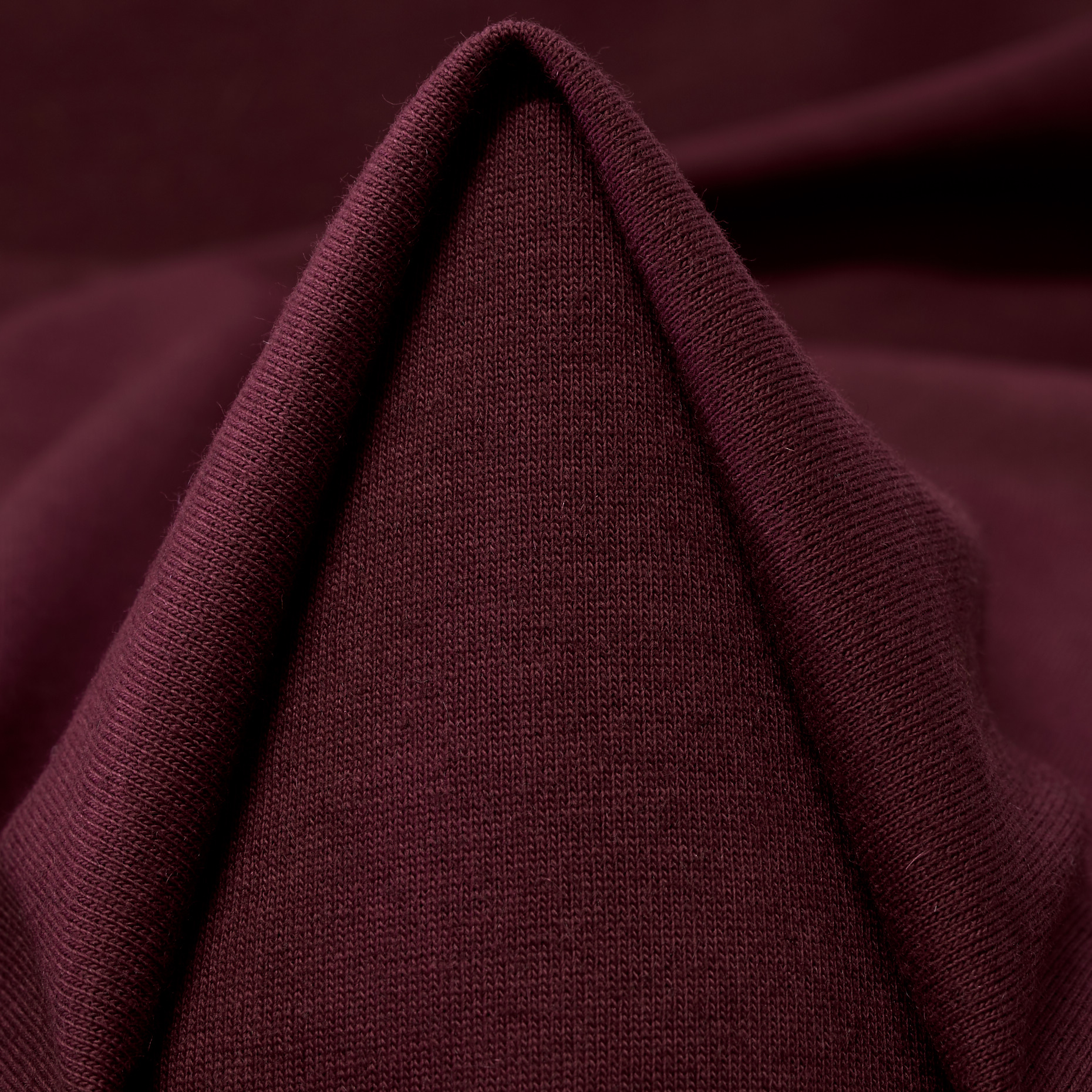 SINGLE JERSEY, COTTON, CASHMERE, CABERNET (F000046497)