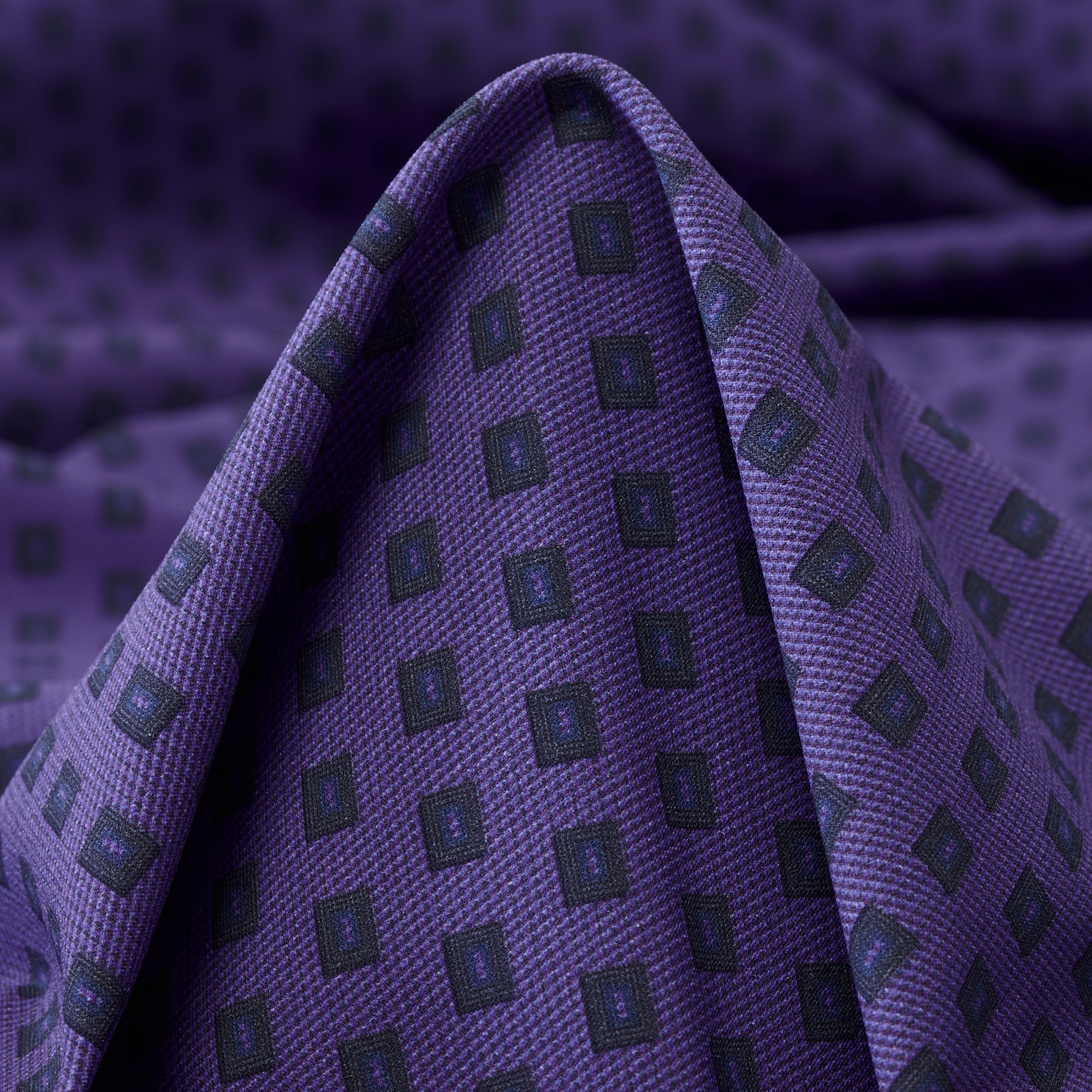 Techno Jersey, Stampato, Alta Elasticità, Dahlia Purple (F000041297)