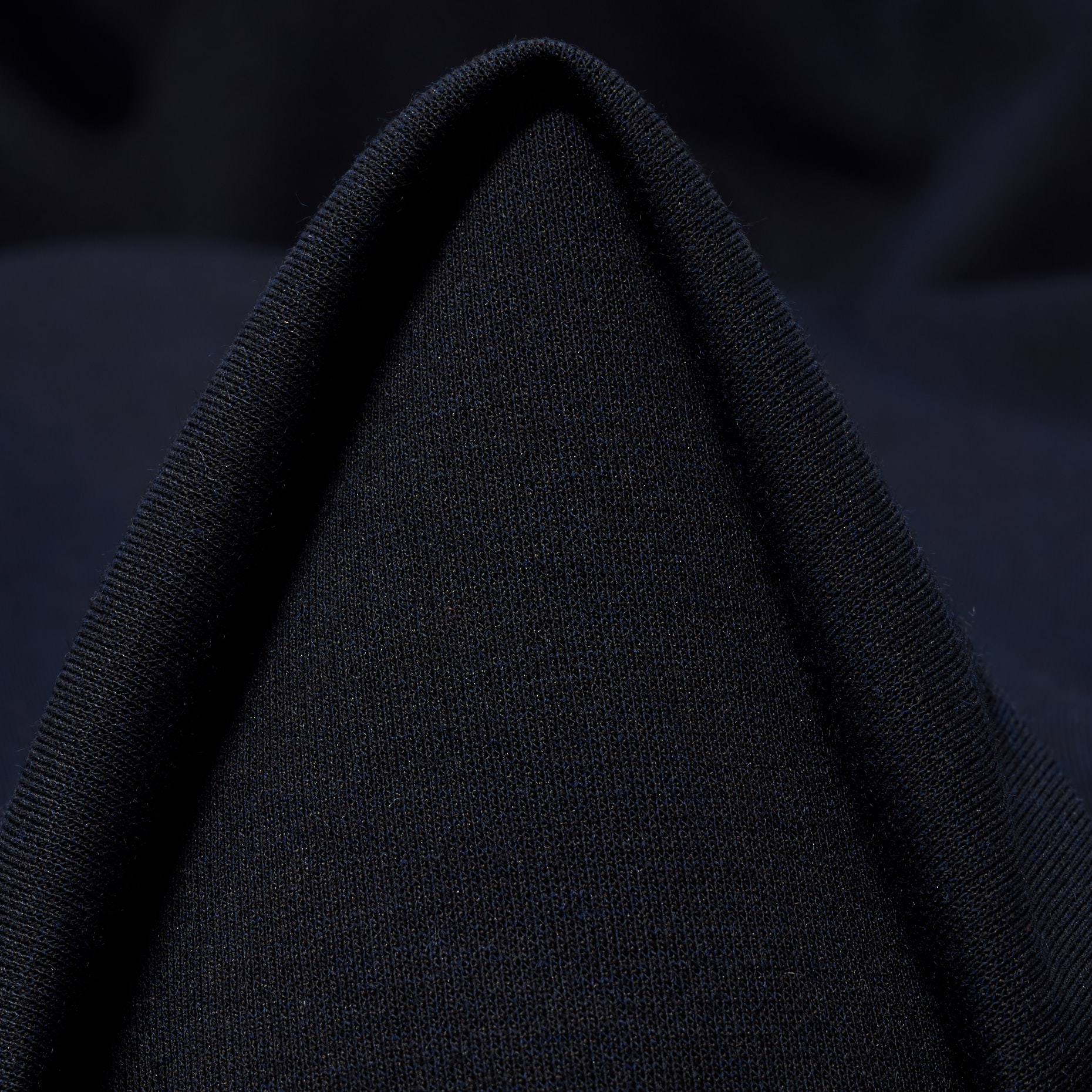 JERSEY, PUNTO MILANO, VISCOSE BLEND, RAVEN BLACK (F000044869)