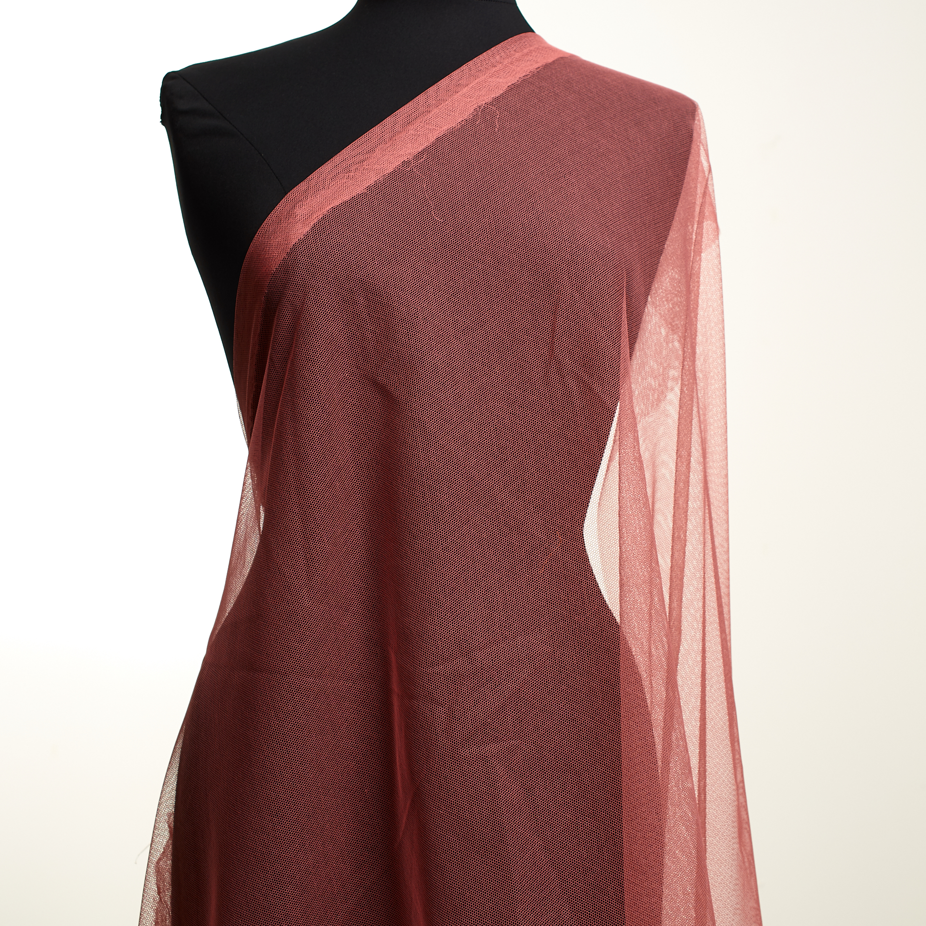 Tiul, Bawełna, Strawberry Ice Cream (F000034412) - Manekin