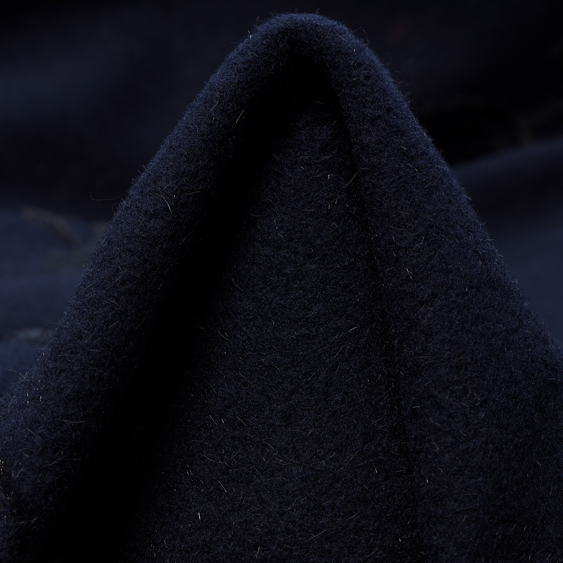 JACQUARD, WOOL, FLORAL, DARK NAVY (F000034084)