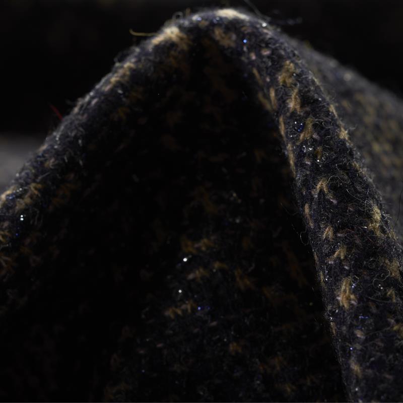 JERSEY, JACQUARD, LUREX, CHARCOAL ART&TAUPE (F000030435)