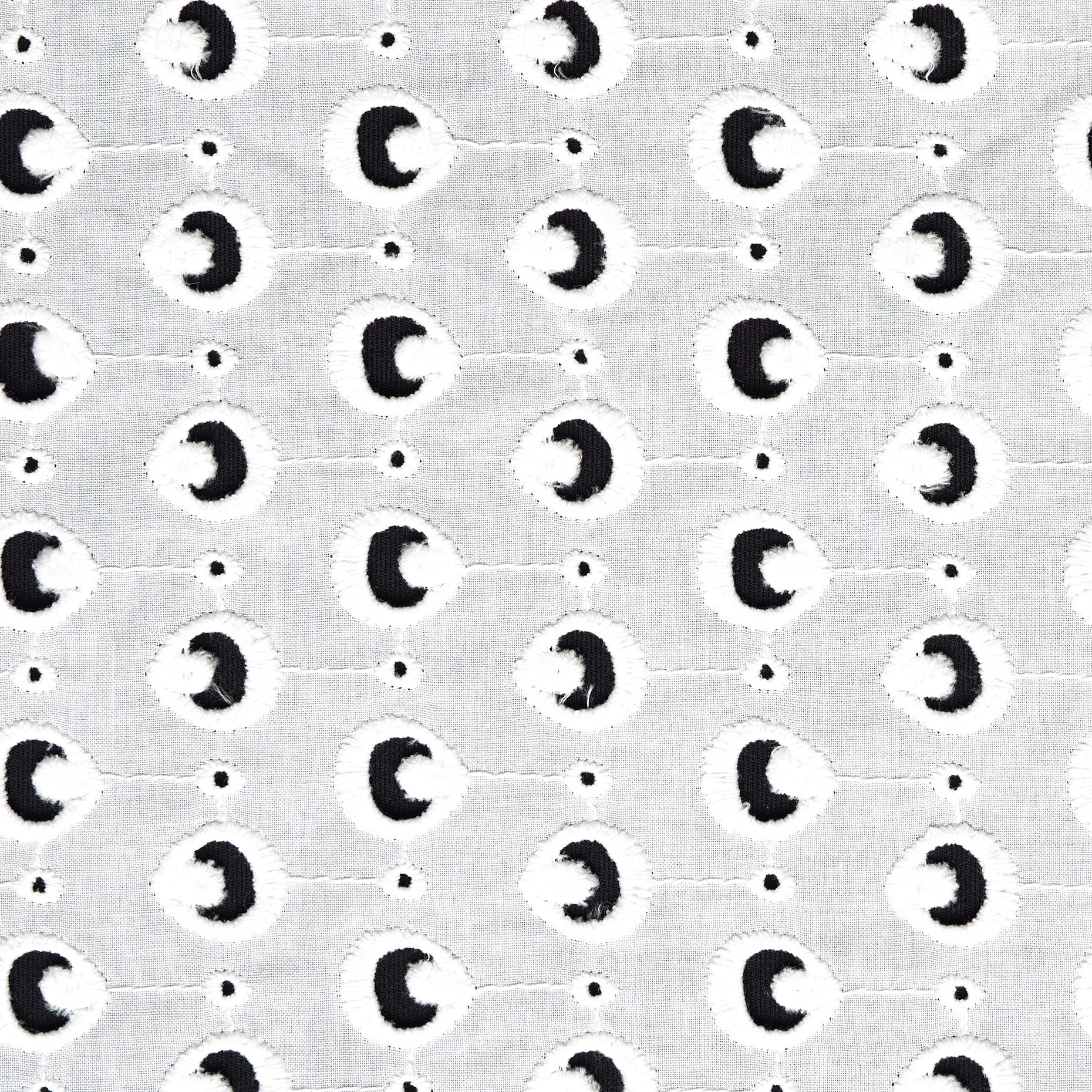 Spitze, Baumwolle, Brilliant White (F000048654) - Gewebe