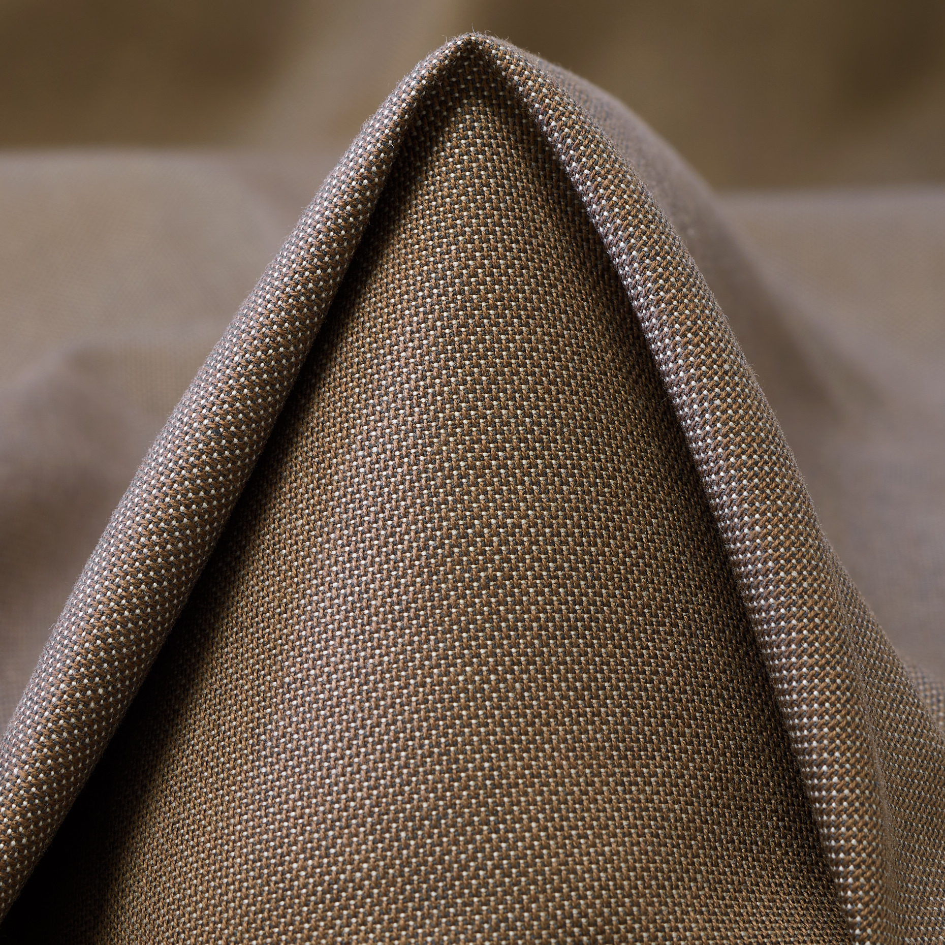TWILL, COTTON, MELANGE, ROASTED CASHEW (F000007623)