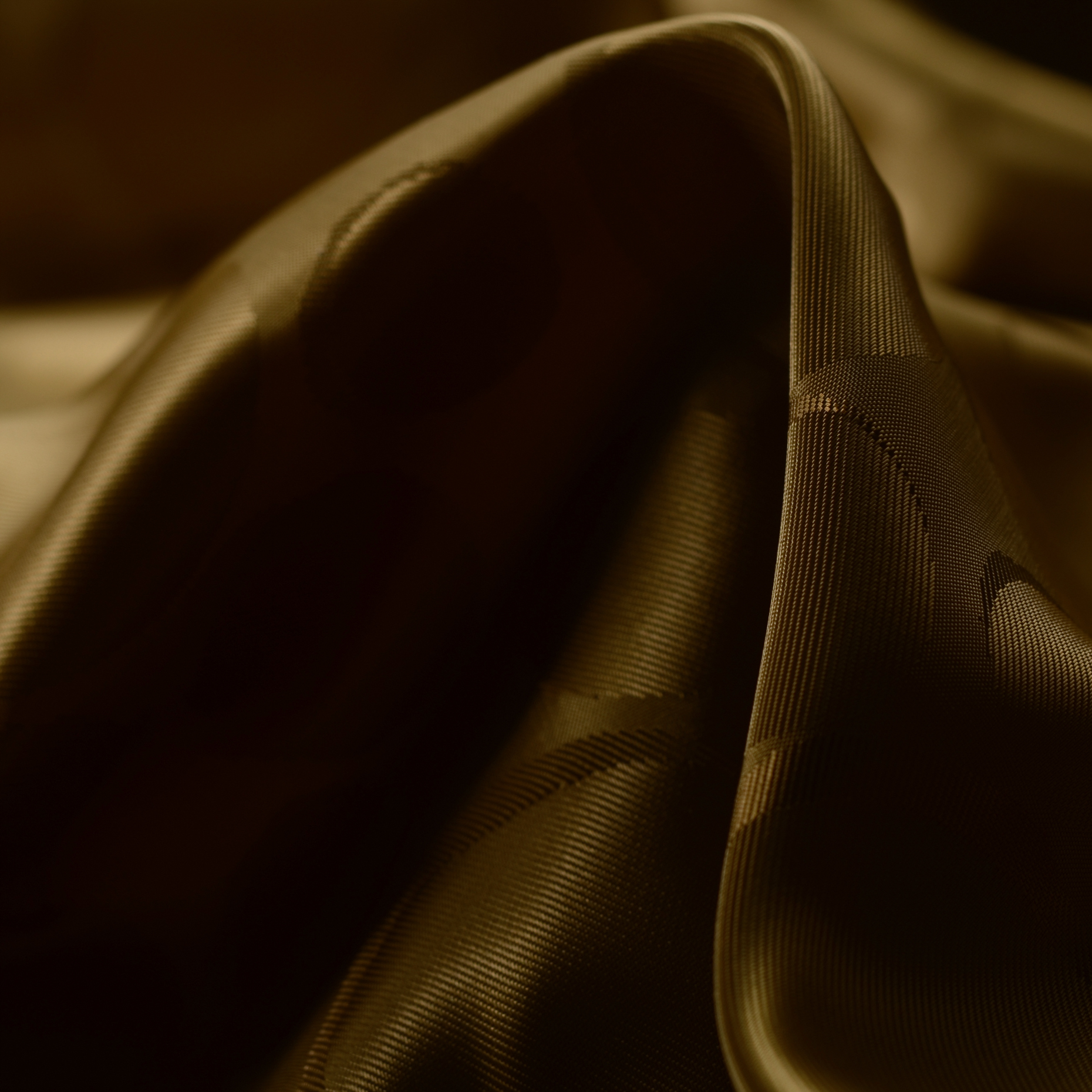 VISCOSE, LINING, DOTS, CARAMEL