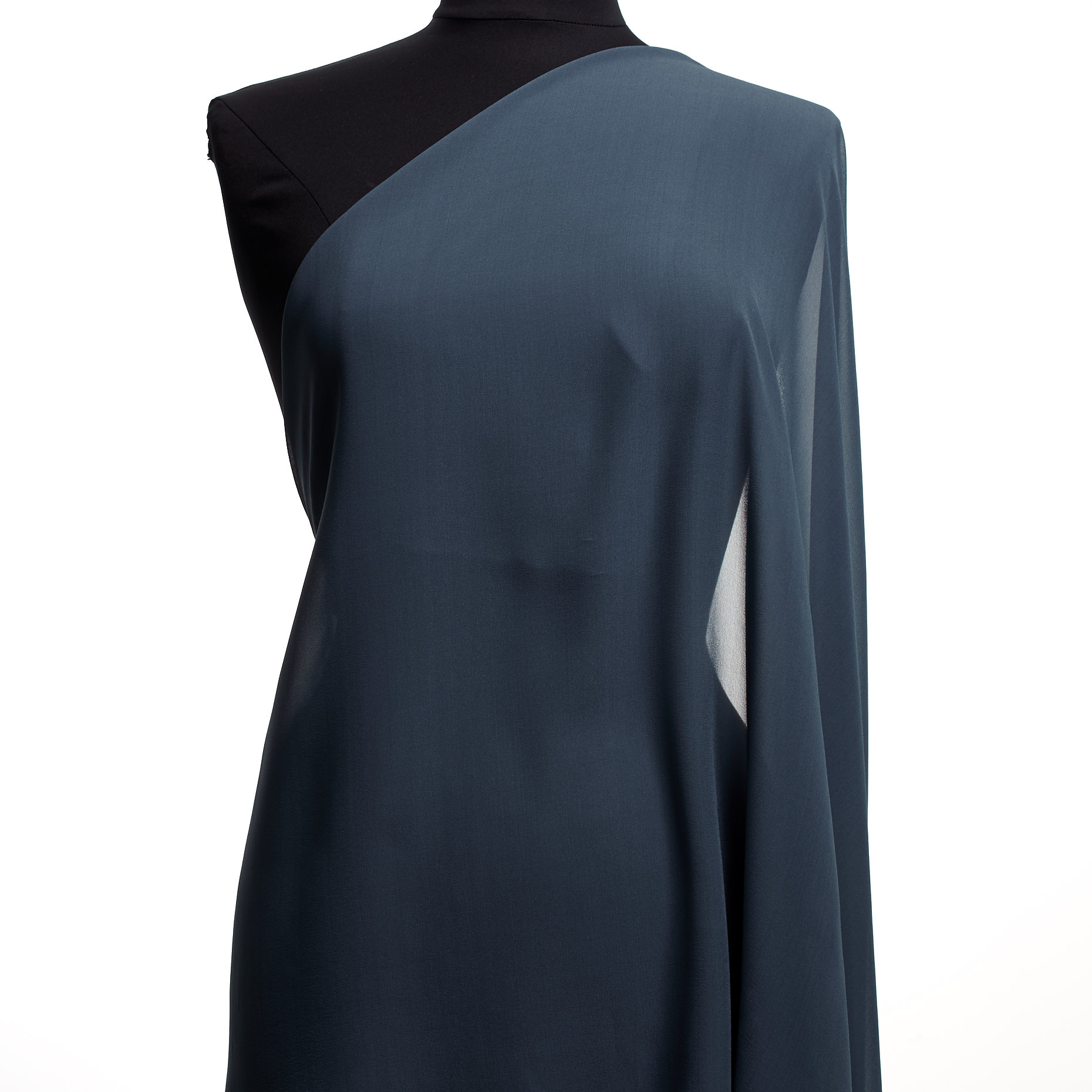 CRÊPE, CHIFFON, SILK, FLINT STONE (F000043391) - Mannequin