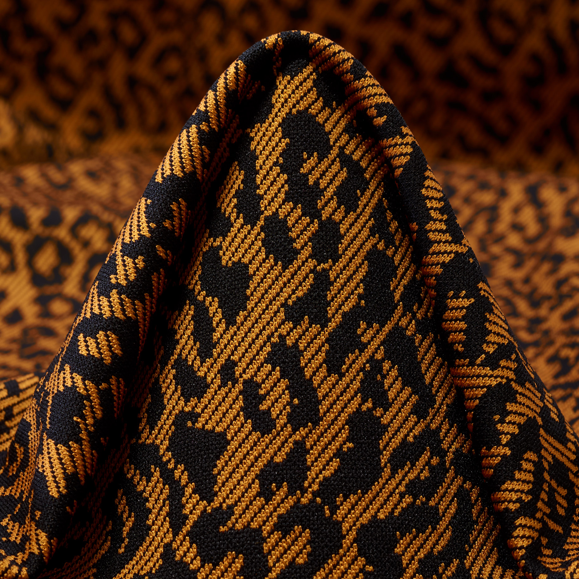 JERSEY, JACQUARD, ANIMAL, MARMALADE (F000046269)