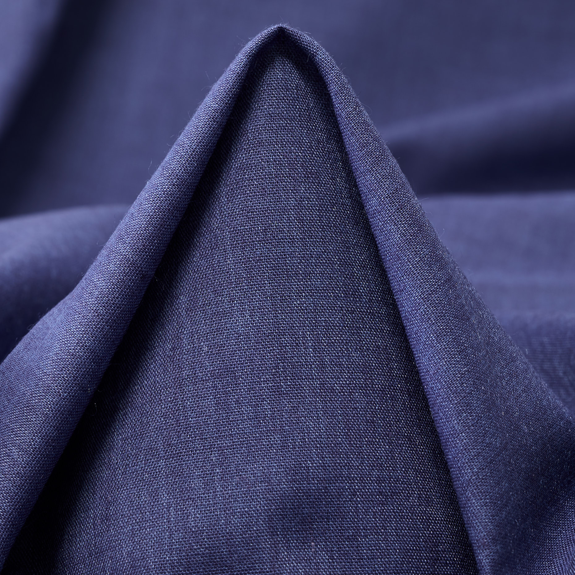 BATISTE, COTTON BLEND, BLUE INDIGO