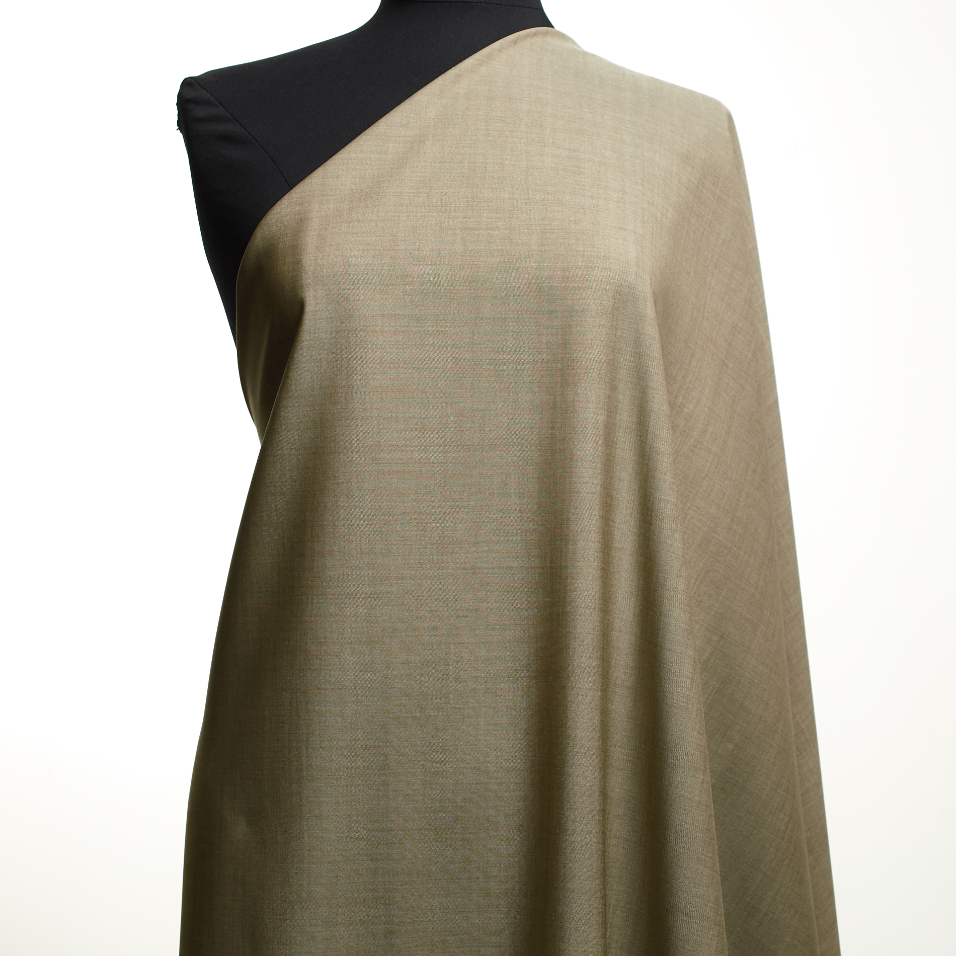 FINE WOOL, MELANGE, DUSTY TAUPE (F000034893) - Mannequin