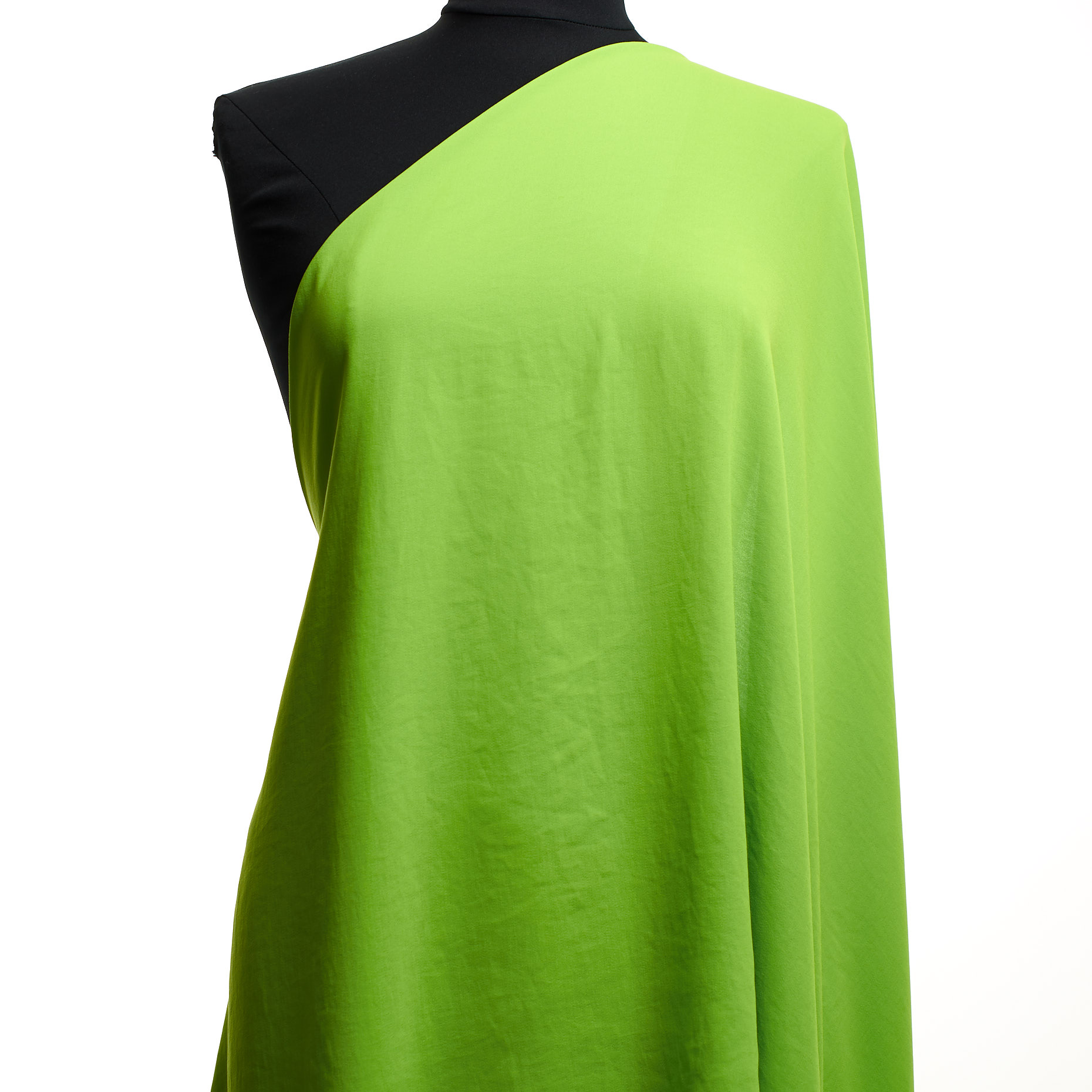 Crêpe De Chine, Kiwi (F000046119) - Schaufensterpuppe