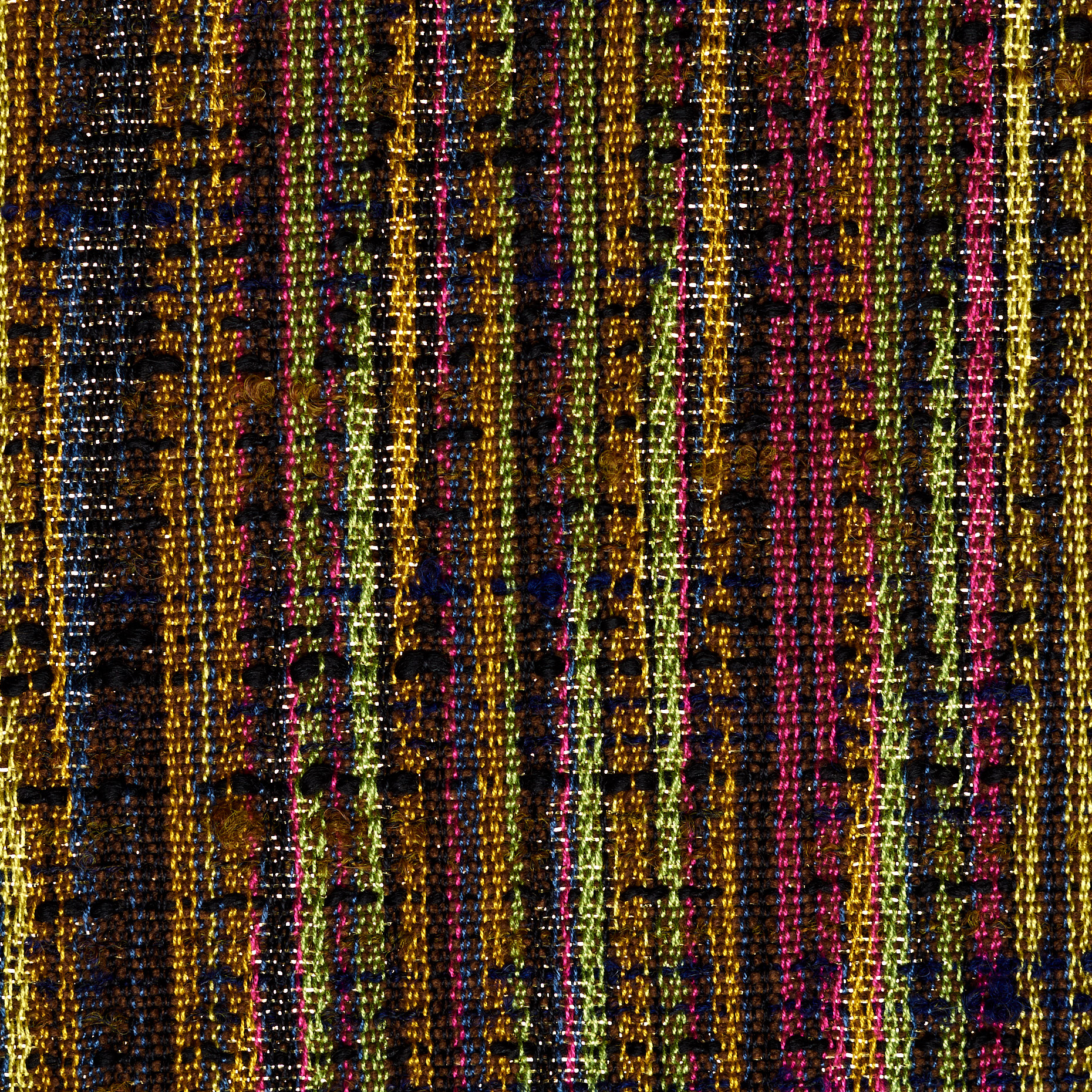 BOUCLÉ, CHANEL, LUREX, BRONZE BROWN&AZALEA PINK (P000002660) - Texture