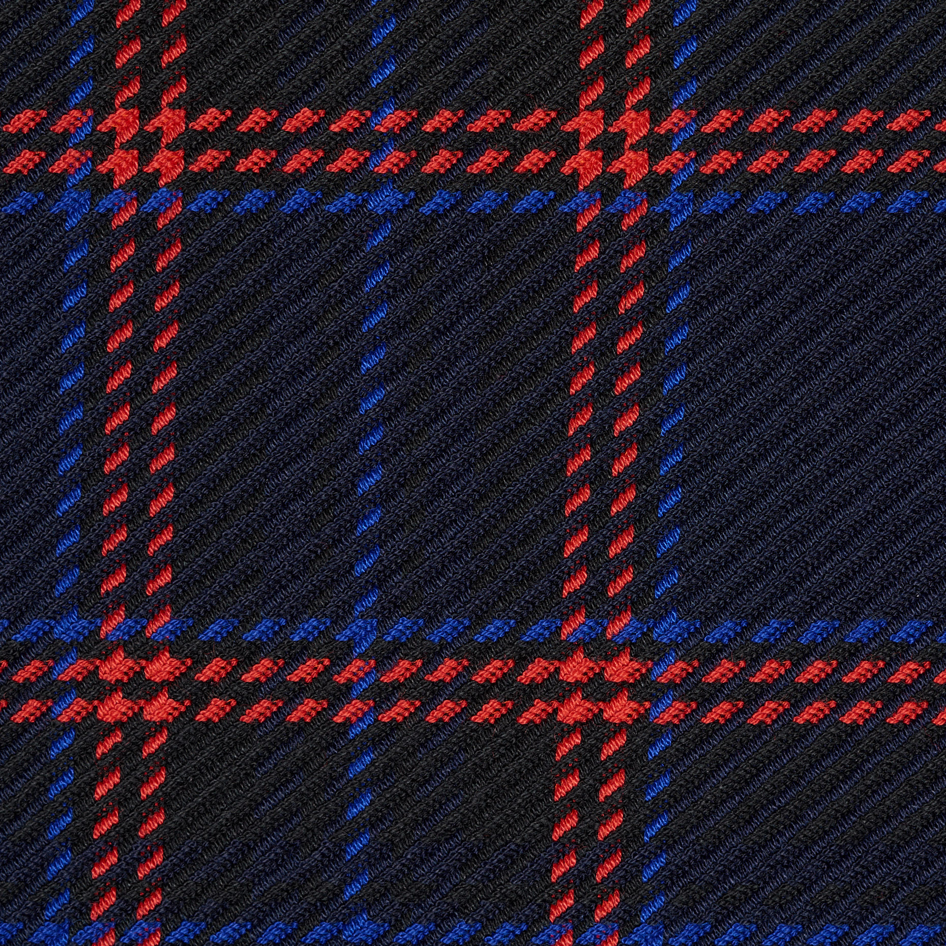 Twill, Misto Viscosa, Quadro, Parisian Night&Red Alert (F000040004) - Trama