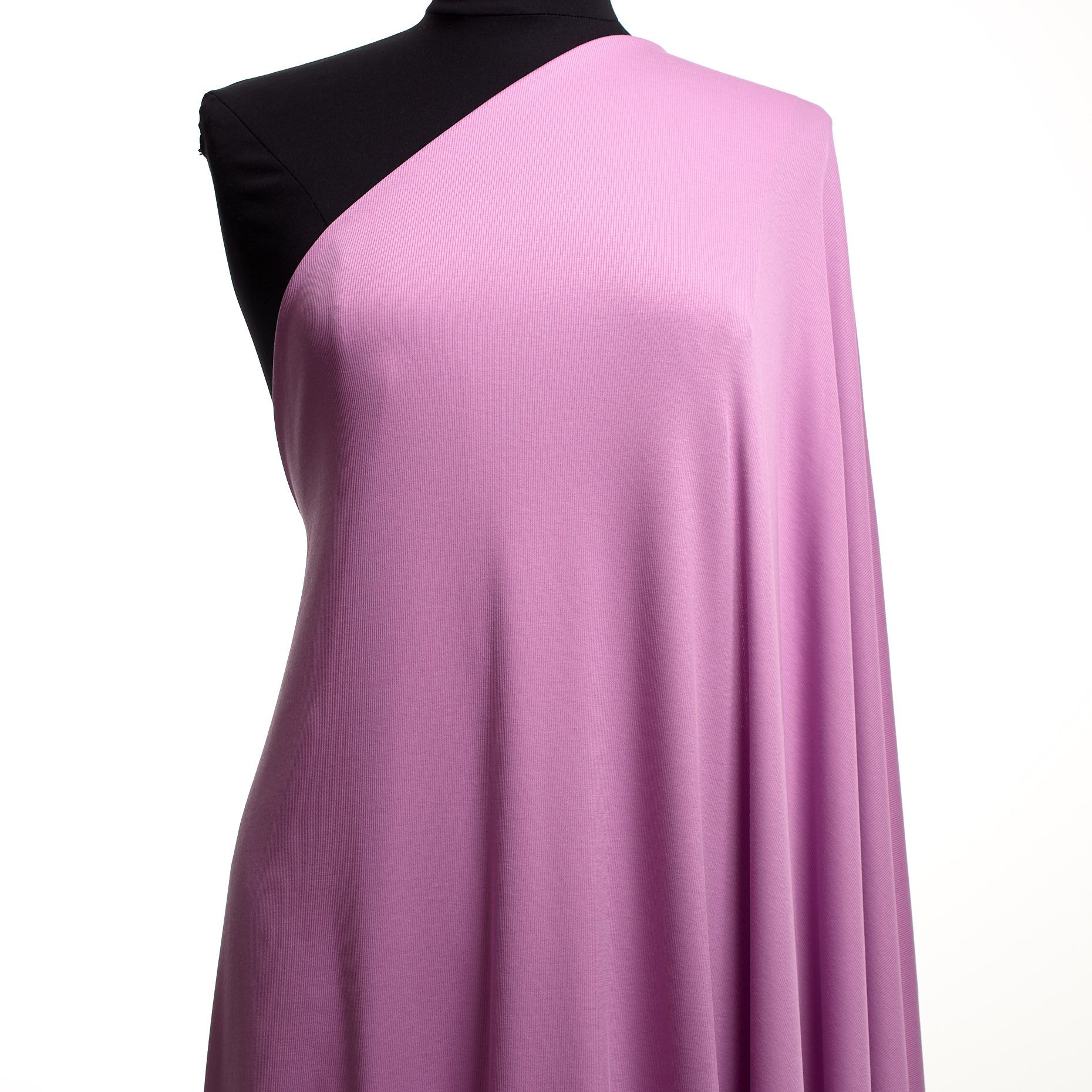 RIB JERSEY, COTTON ELASTIC, ORCHID HAZE (F000043053) - Mannequin