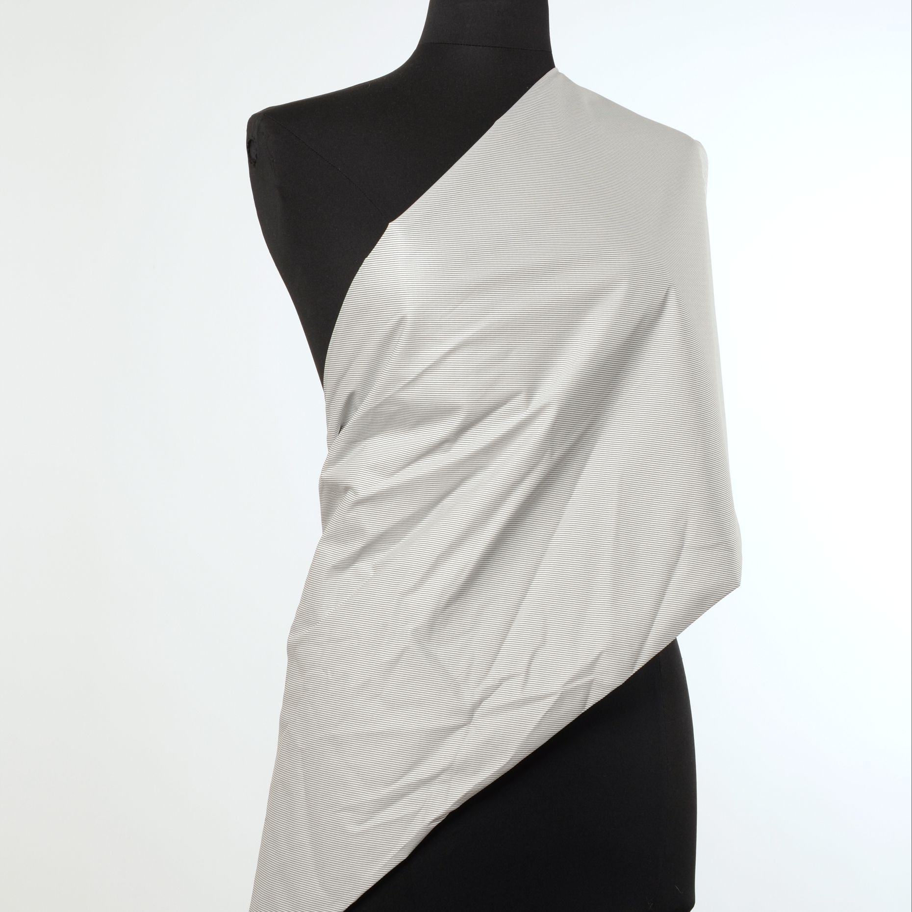 Misto Cotone, Rigato, Brilliant White&Skyrocket (F000009689) - Manichino