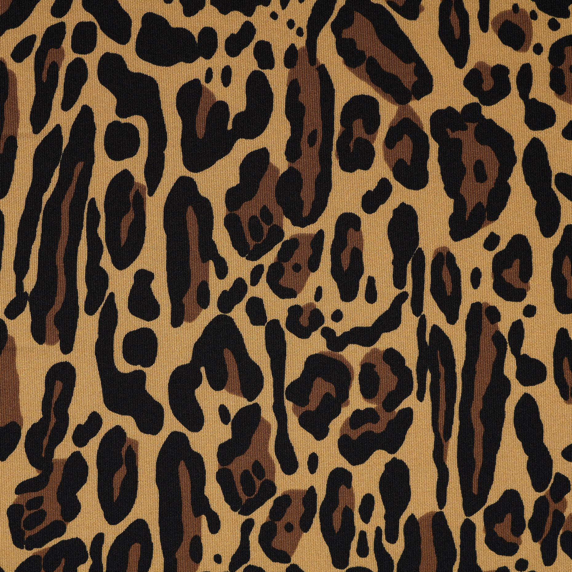 Techno Jersey, Fancy, Leopard (F000037992) - Tejido