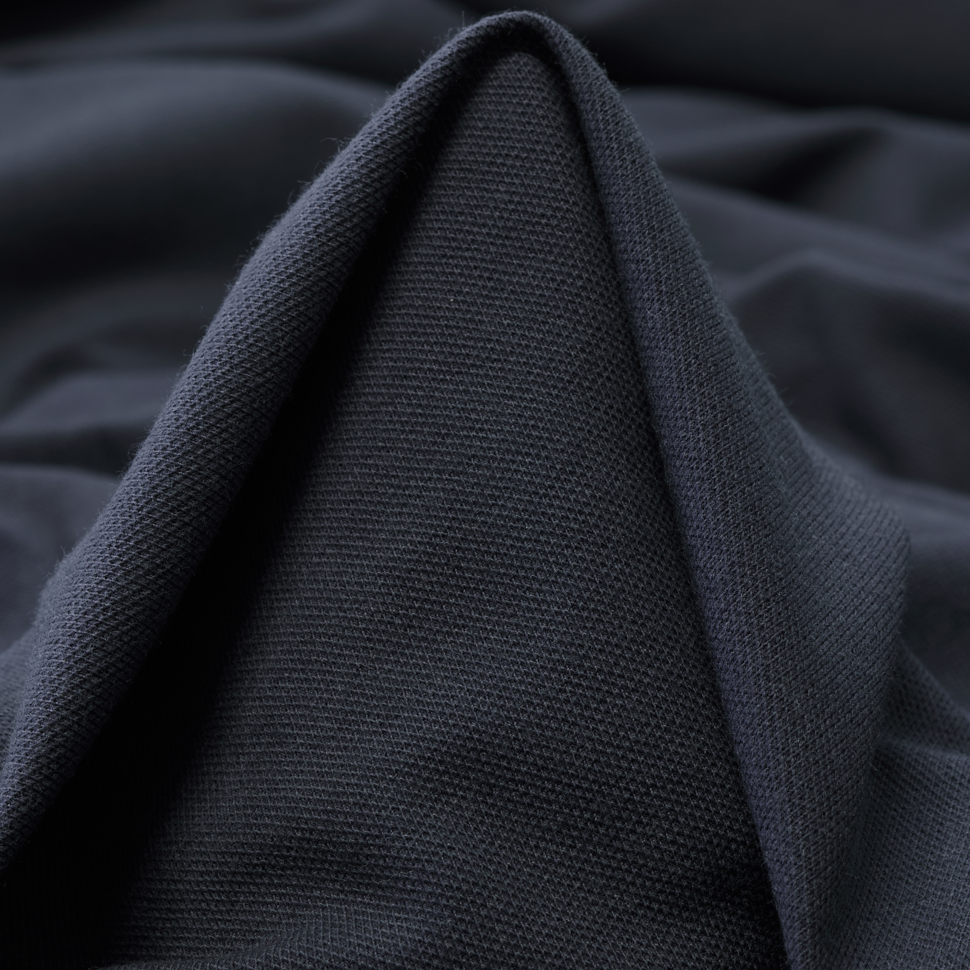 SINGLE JERSEY, COTTON, MIDNIGHT NAVY (F000034678)