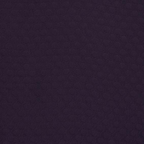 JACQUARD, TONE ON TONE, DOTS, BLACKBERRY (F000027238) - Texture