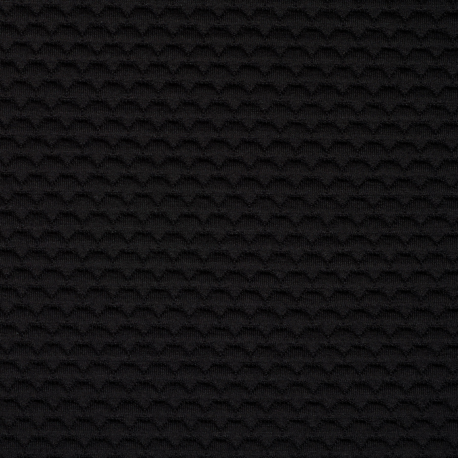 Jersey, Żakard, Raven Black (F000036444) - Tkana