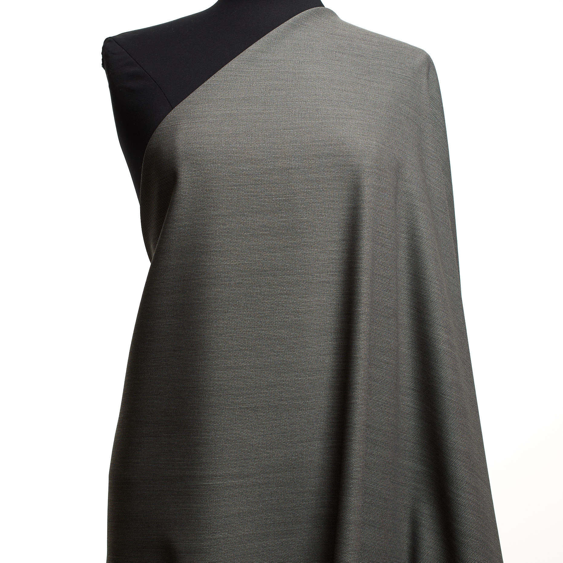 FINE WOOL, MICRO DESIGN, MELANGE, VULCANIC ASH (F000030097) - Mannequin