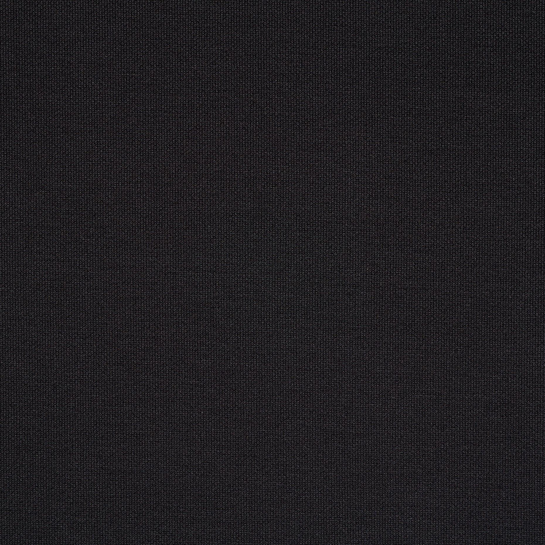 DOUBLE, PUNTO MILANO, COTTON, RAVEN BLACK (T0000554) - Texture