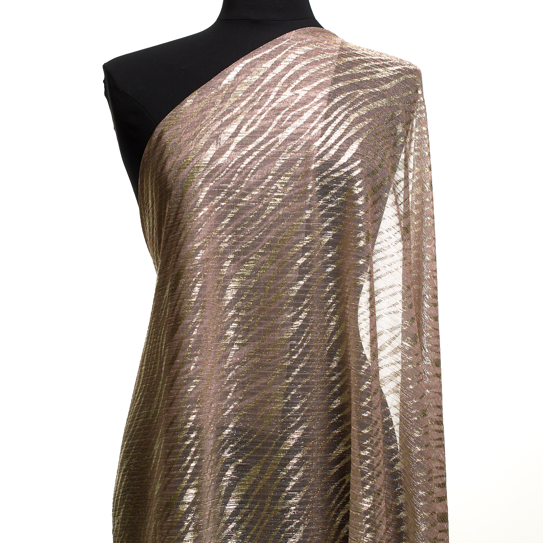 JERSEY, LUREX, TRANSPARENT, WINSOME ORCHID&RED GOLD (F000048634) - Mannequin