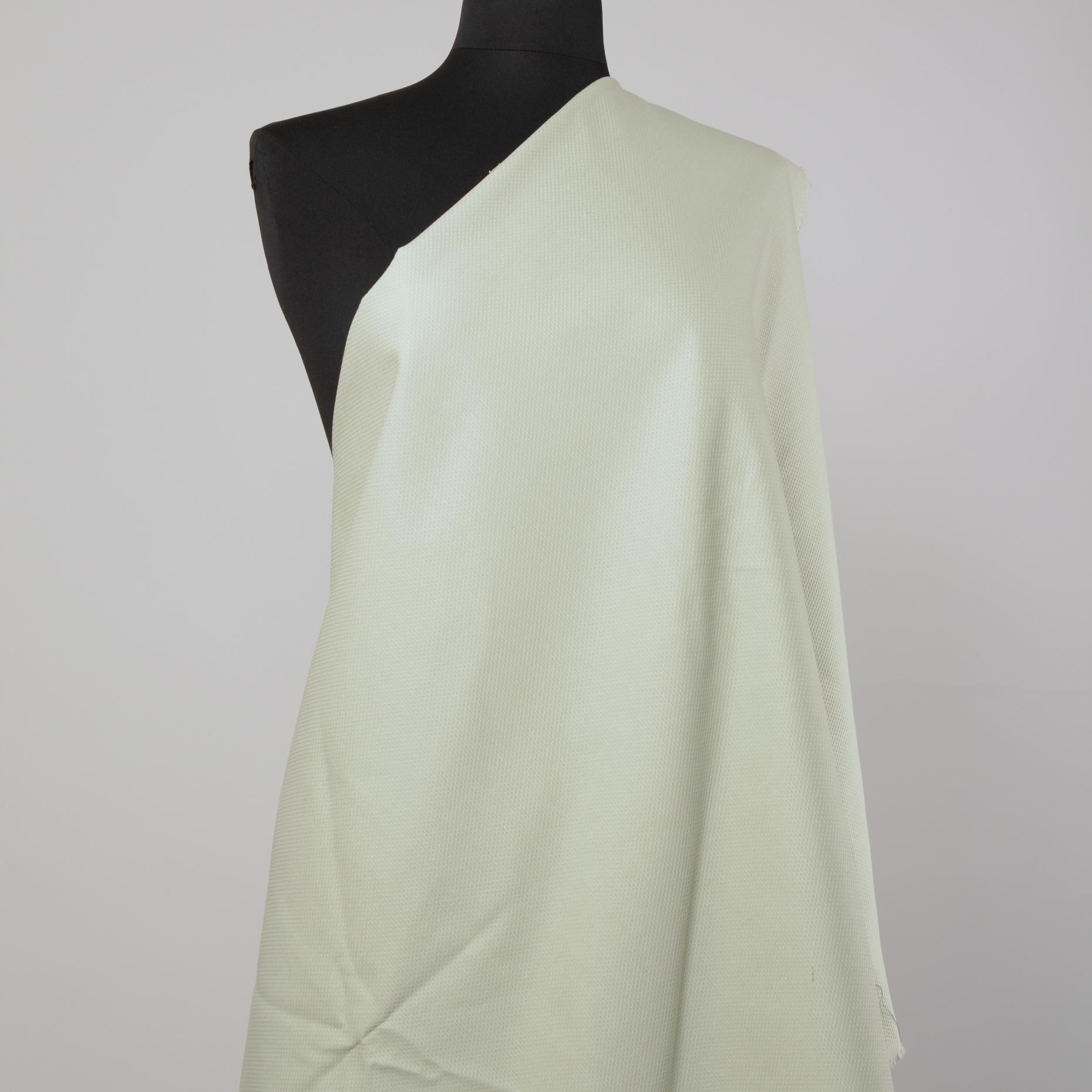 Piqué, Baumwolle, Elastik, White Onyx (F000010413) - Schaufensterpuppe