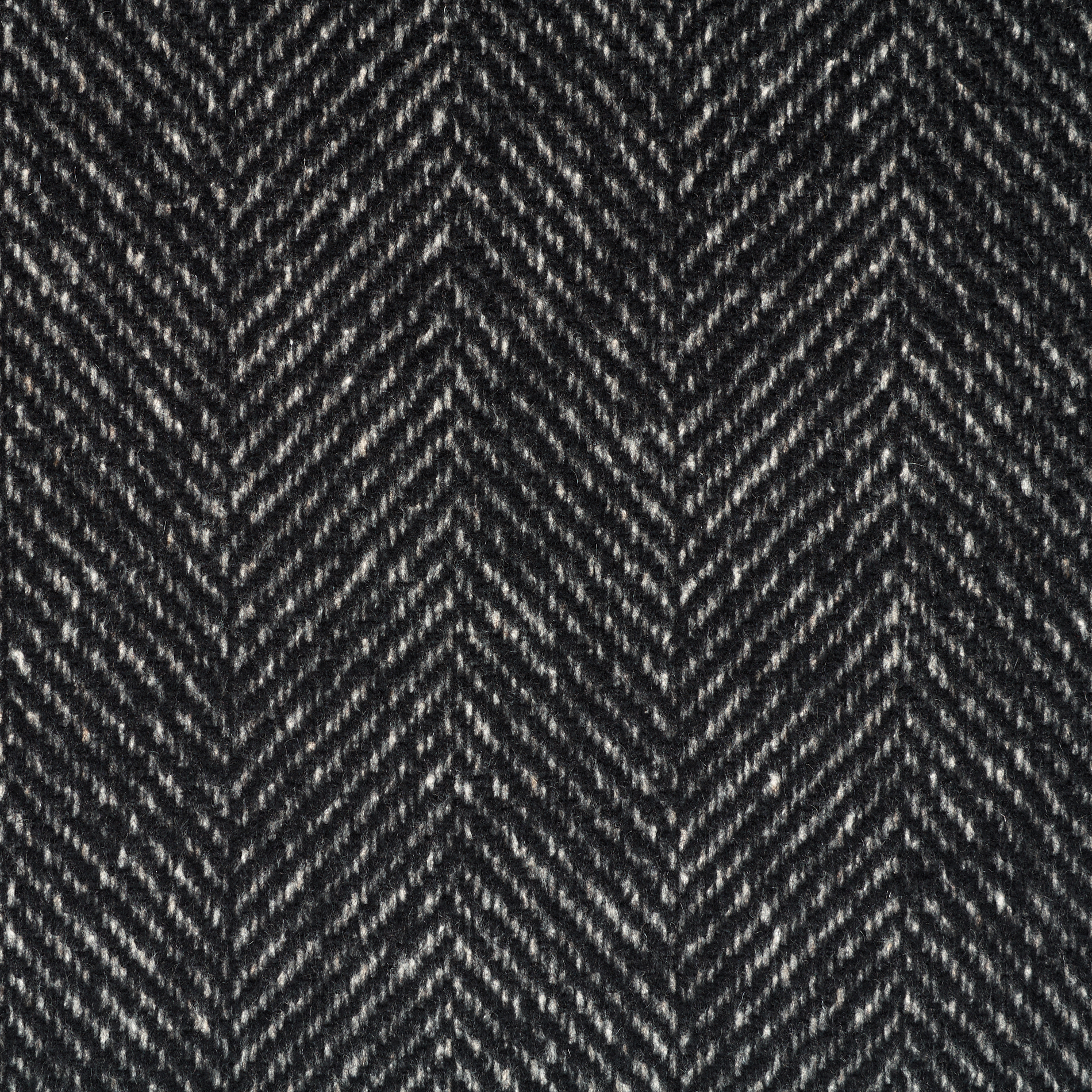 Lana Virgen, Espiguilla, Vaporous Gray&Raven Black (F000036247) - Tejido