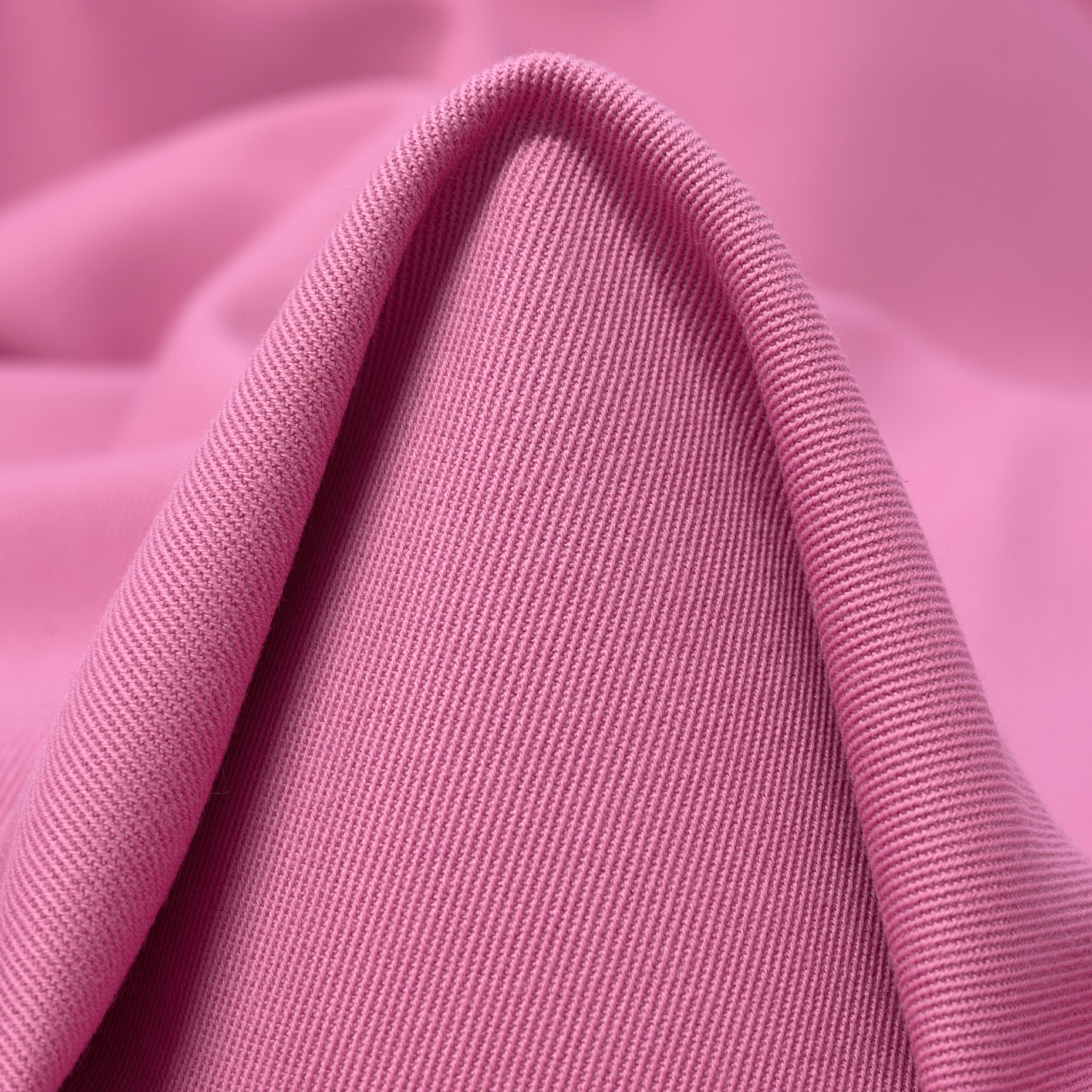 TWILL, COTTON, ELASTIC, FUCHSIA PINK (F000047821)