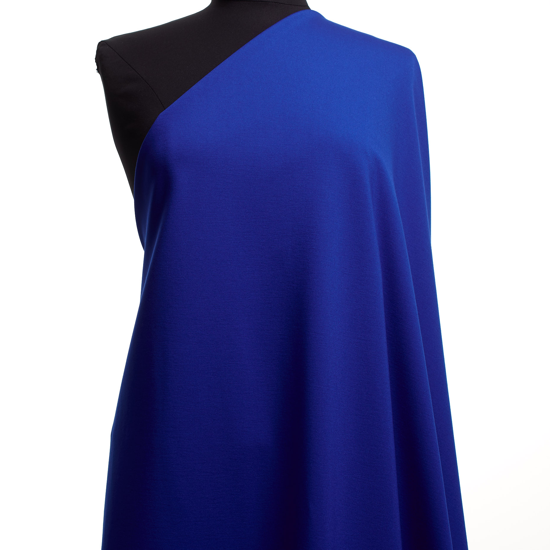 Jersey, Viscose Recyclée , Punto Milano, Atomic Blue (P000002370) - Mannequin
