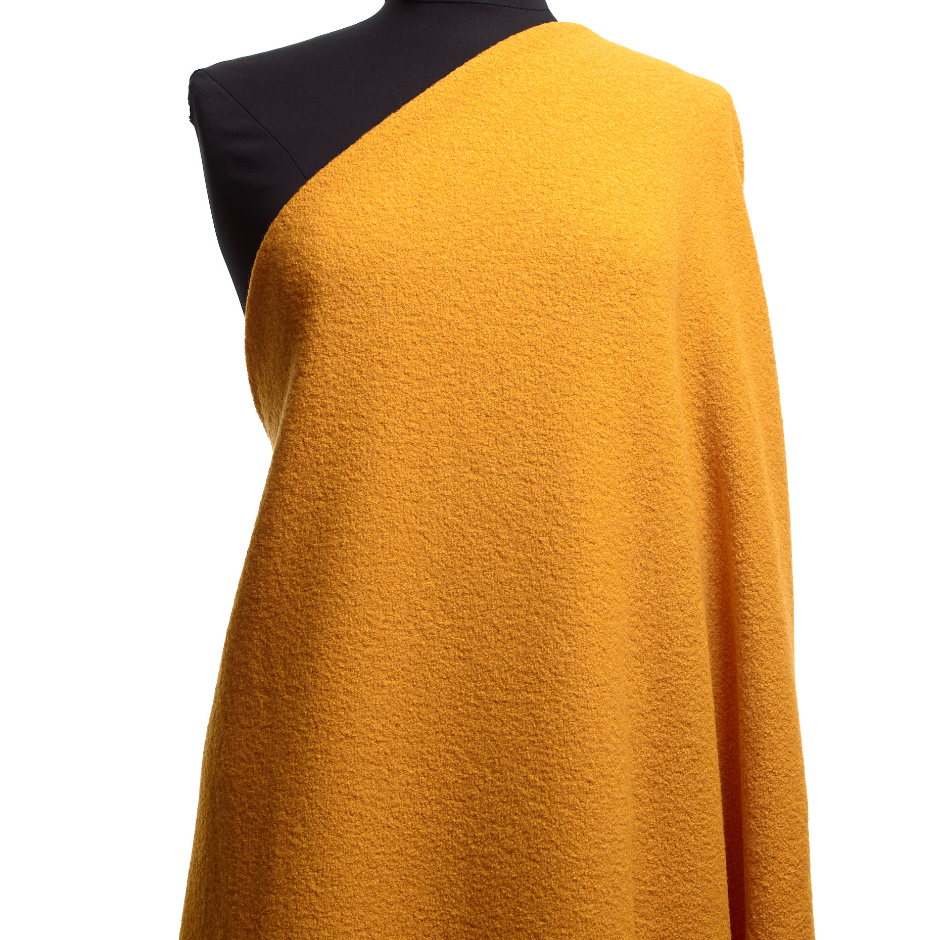 JERSEY, BOILED WOOL, BOUCLÉ, SUNFLOWER (F000040085) - Mannequin