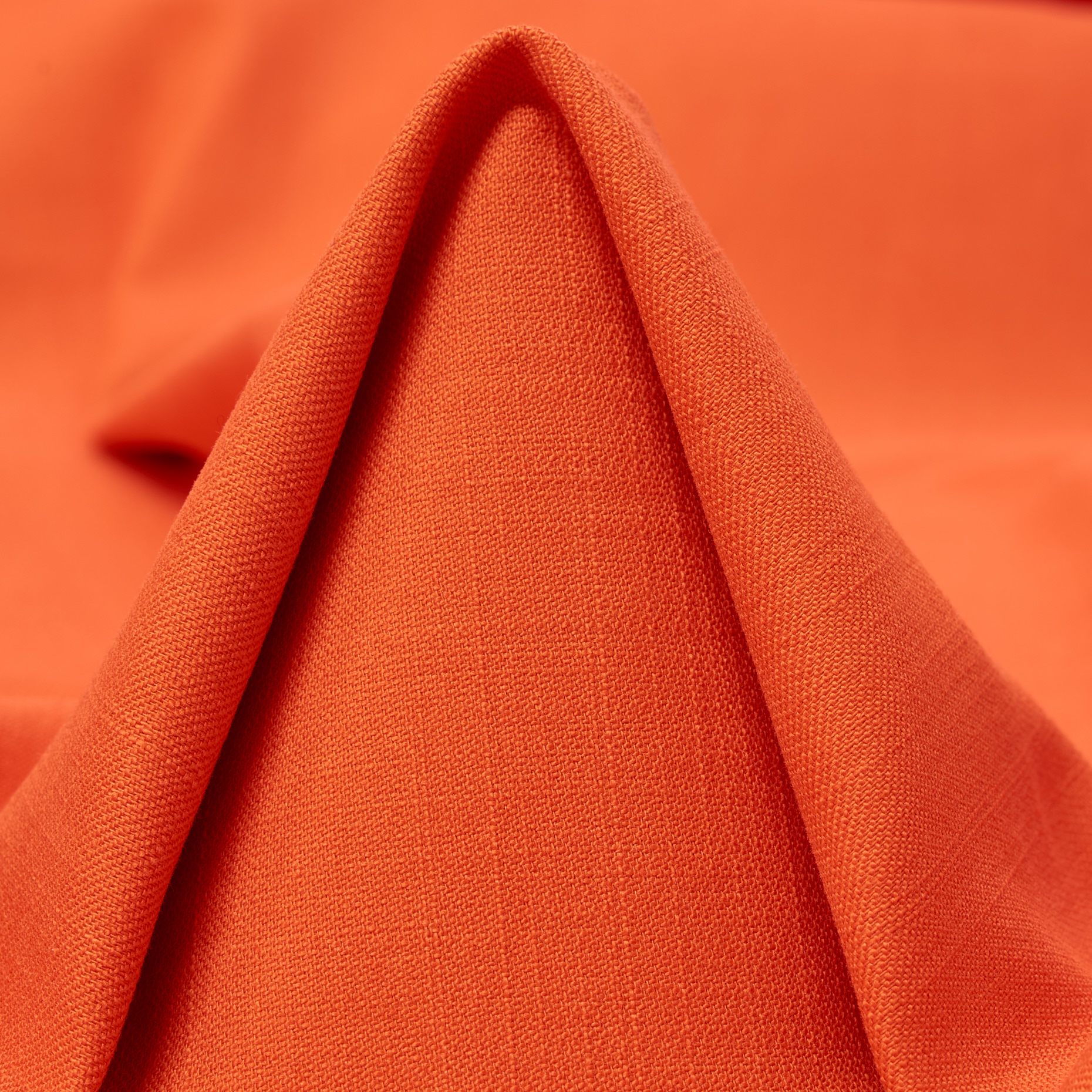 COTTON, ELASTIC, RED ORANGE (F000049246)