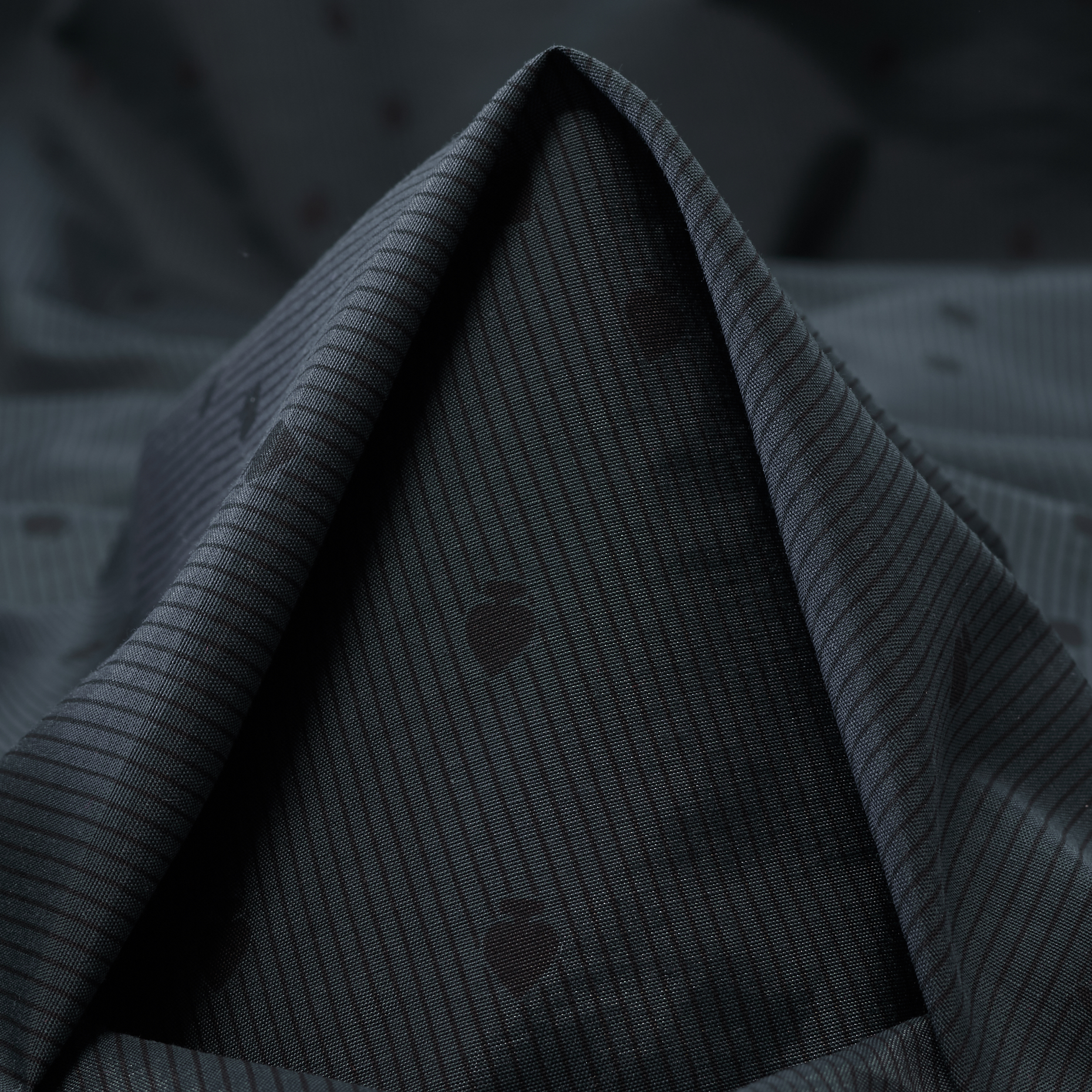 Popeline, Cotone, Stampato, Midnight Navy