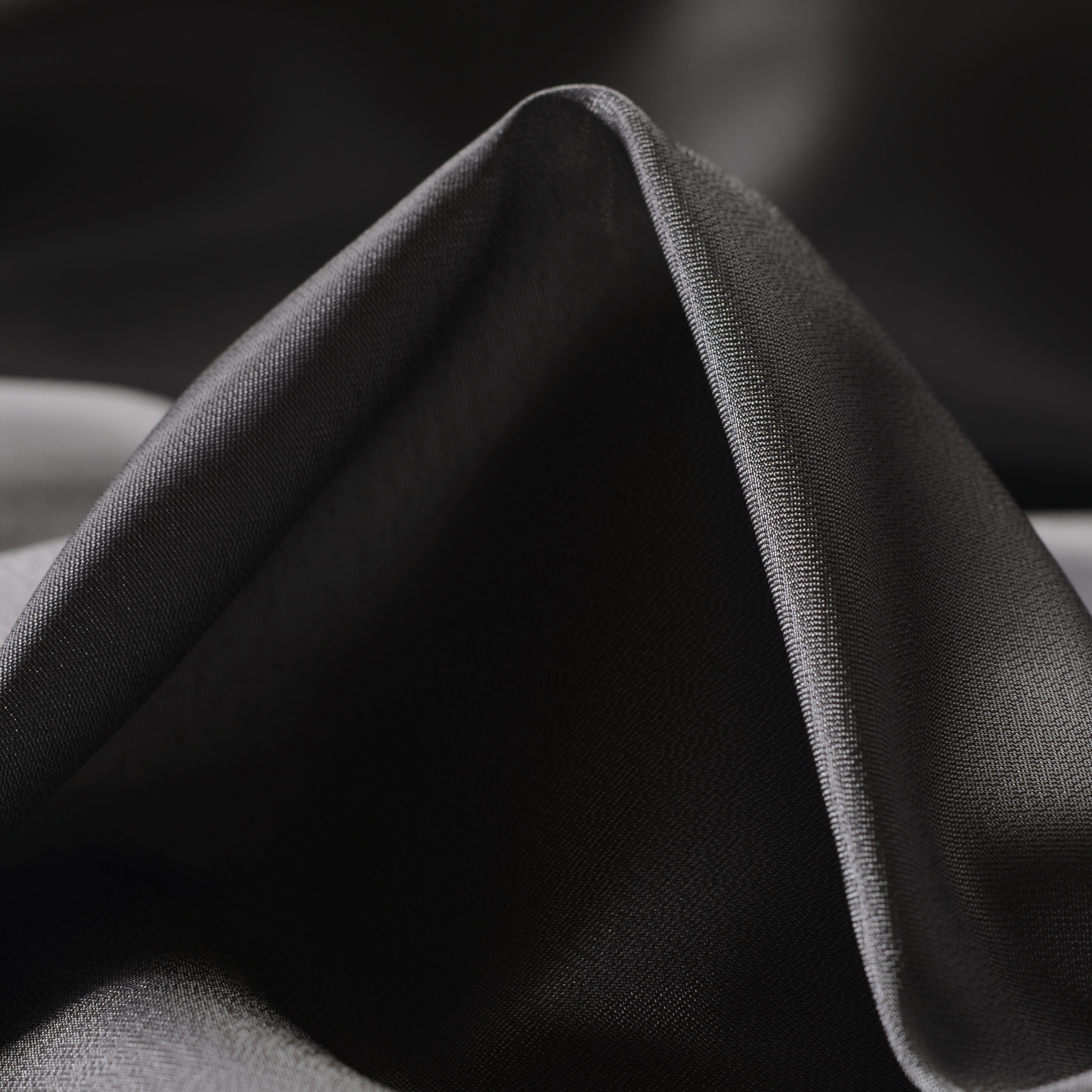 SATIN, VISCOSE BLEND, SILVER (F000019661)