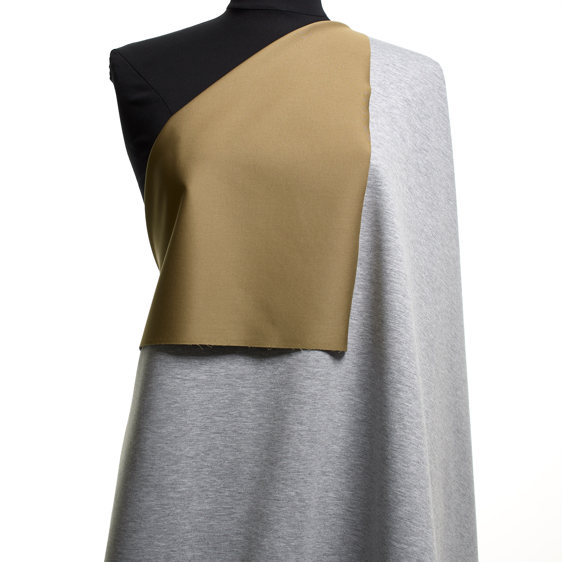 Твил, Хлопок, С пркрытием, Chinchilla&Weathervane (F000044449) - Манекен