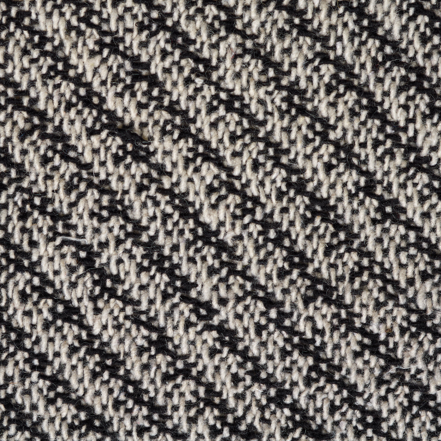 Laine Cardé, Raven Black&Brilliant White (F000034206) - Tissage