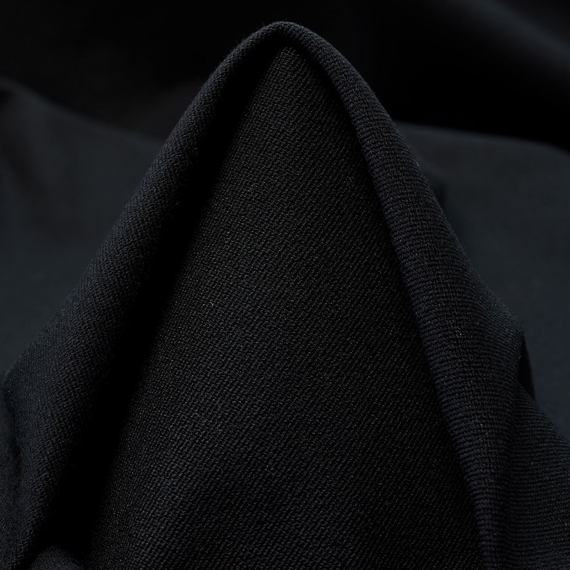 Твил, Хлопок, Стрейч, Raven Black (F000042293)