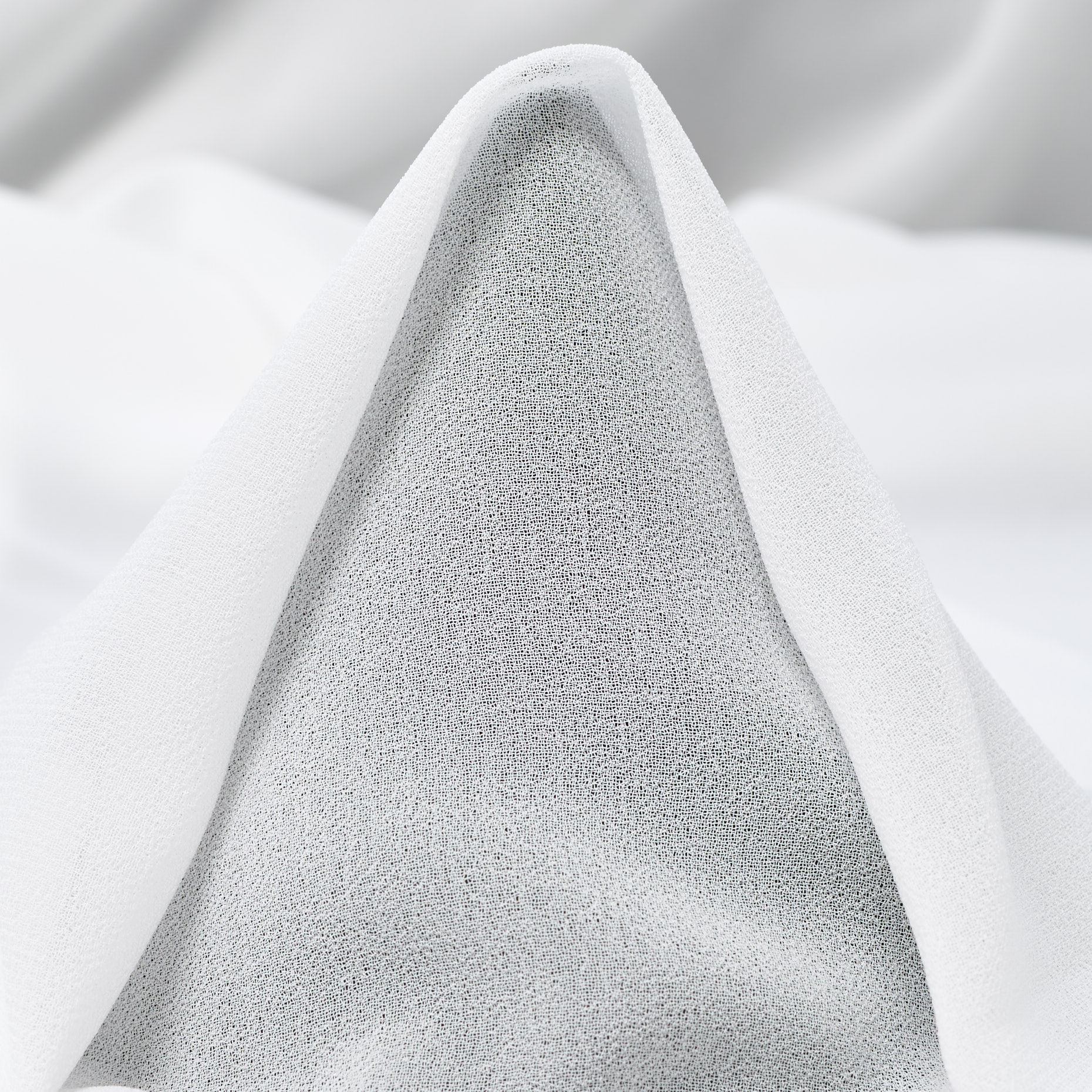 Шифон, Прозрачная, Прозрачная, Brilliant White (F000040326)