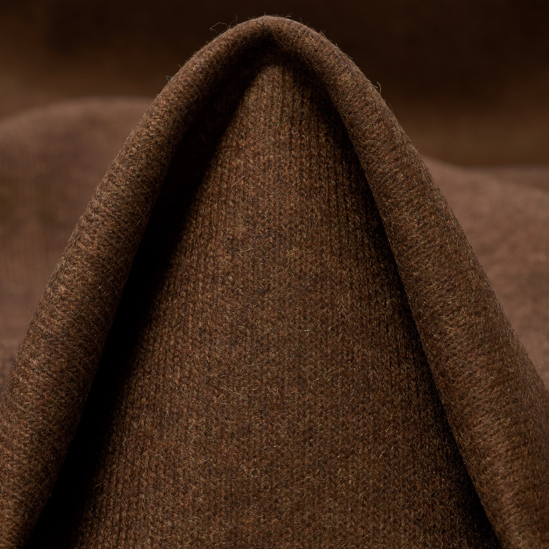 KNIT, DOUBLE, WOOL, COGNAC (F000044716)