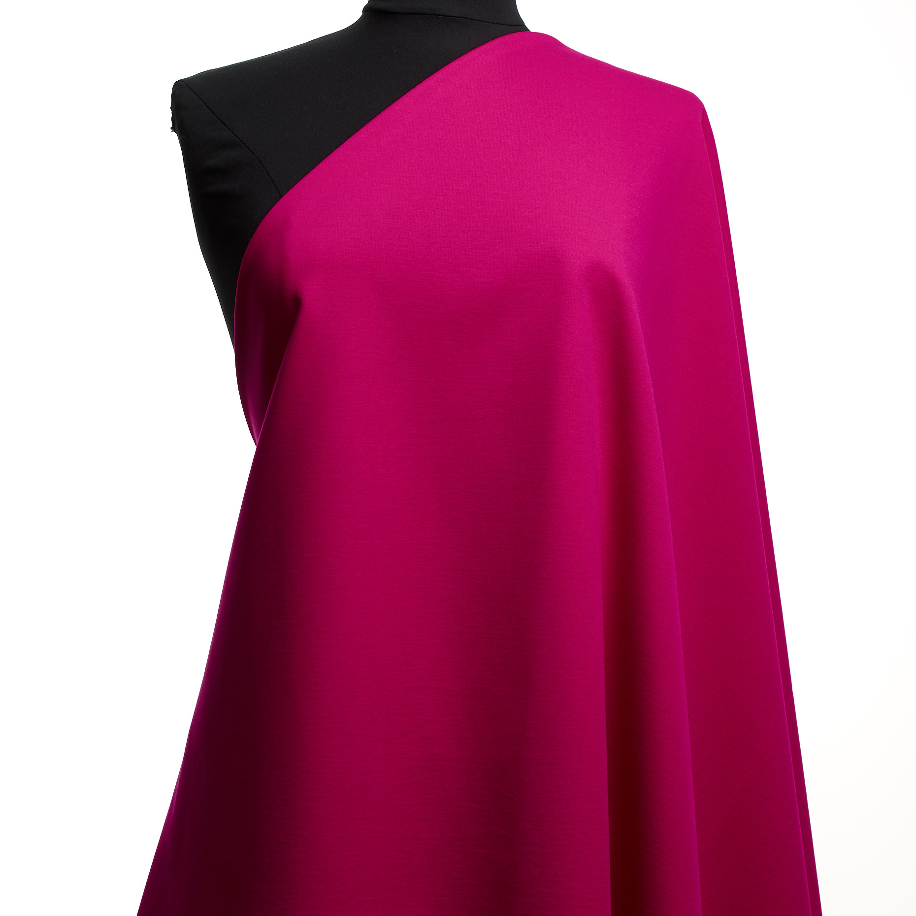 Трикотаж, Пунто Милано, Вискоза, Pink Peacock (F000046215) - Манекен