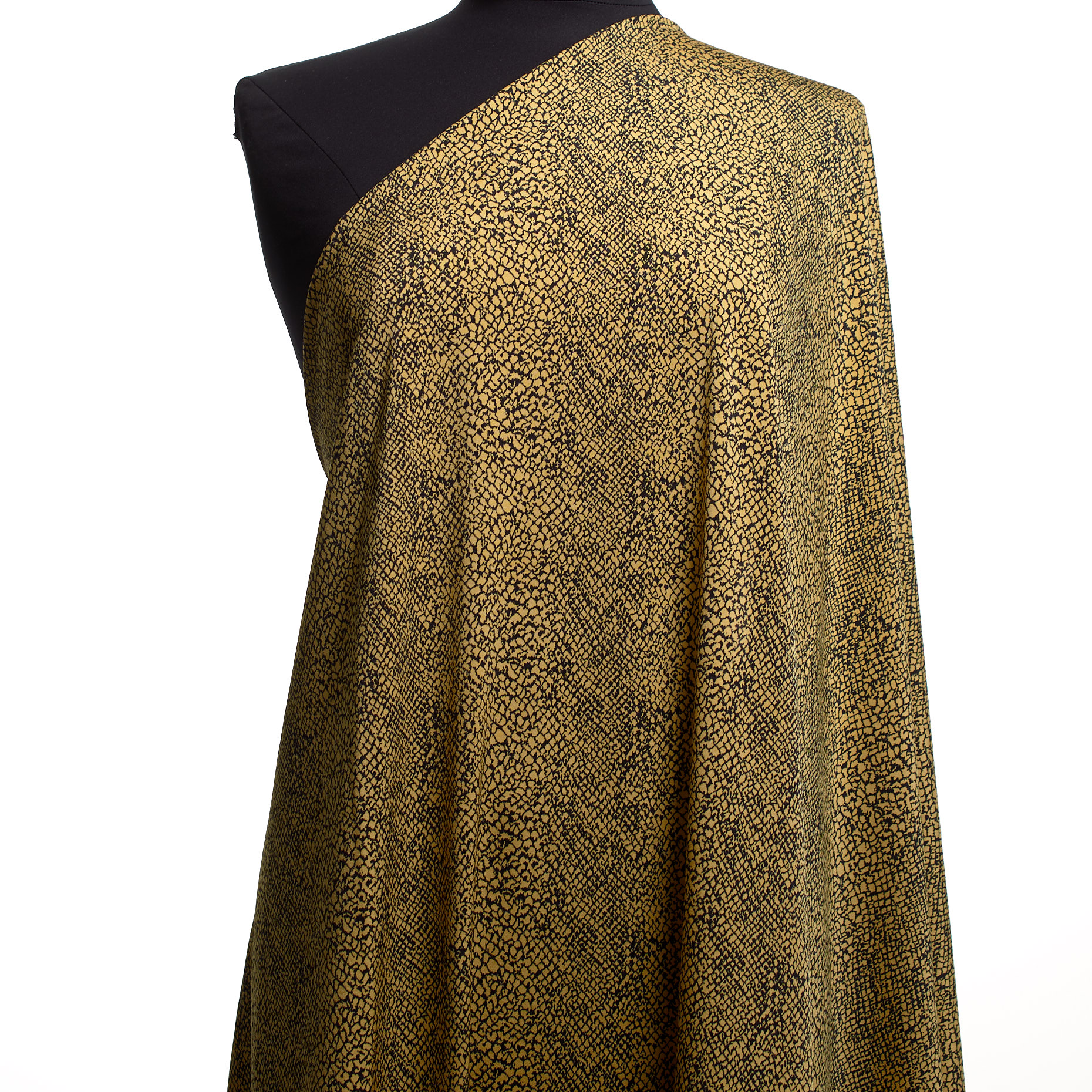 Techno Jersey, Animal, Hohe Elastizität , Rattan&Raven Black (F000041453) - Schaufensterpuppe