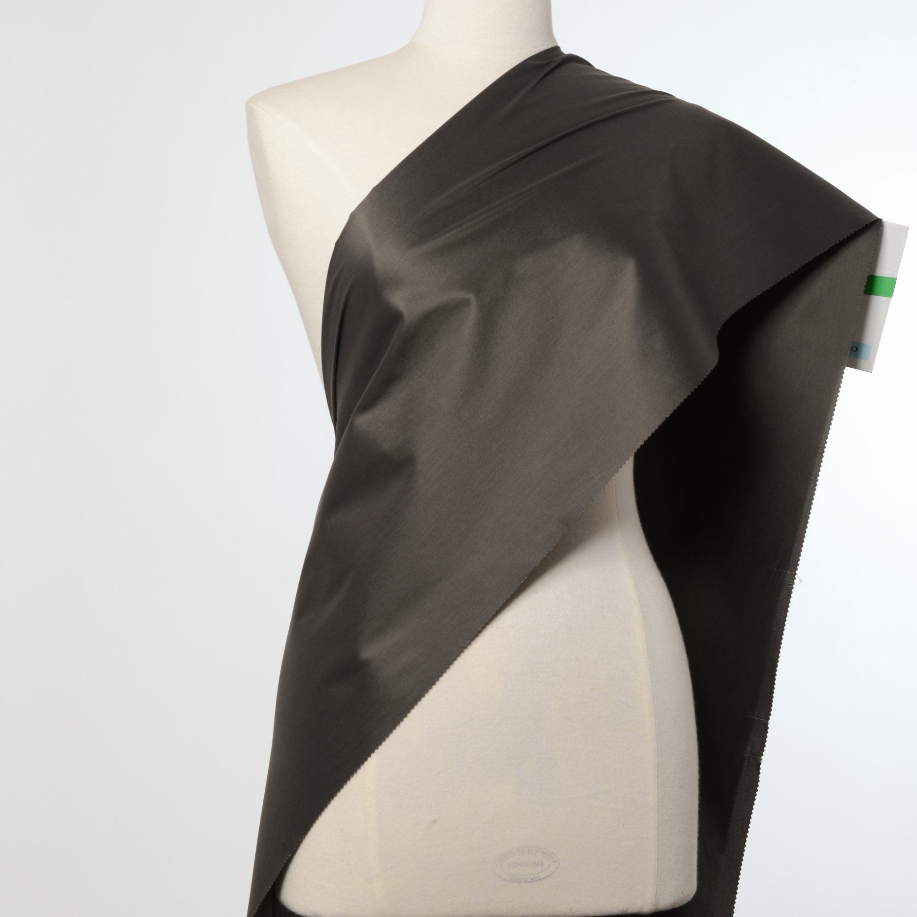 Popelina, Bawełna, Dusty Olive (F000004317) - Manekin