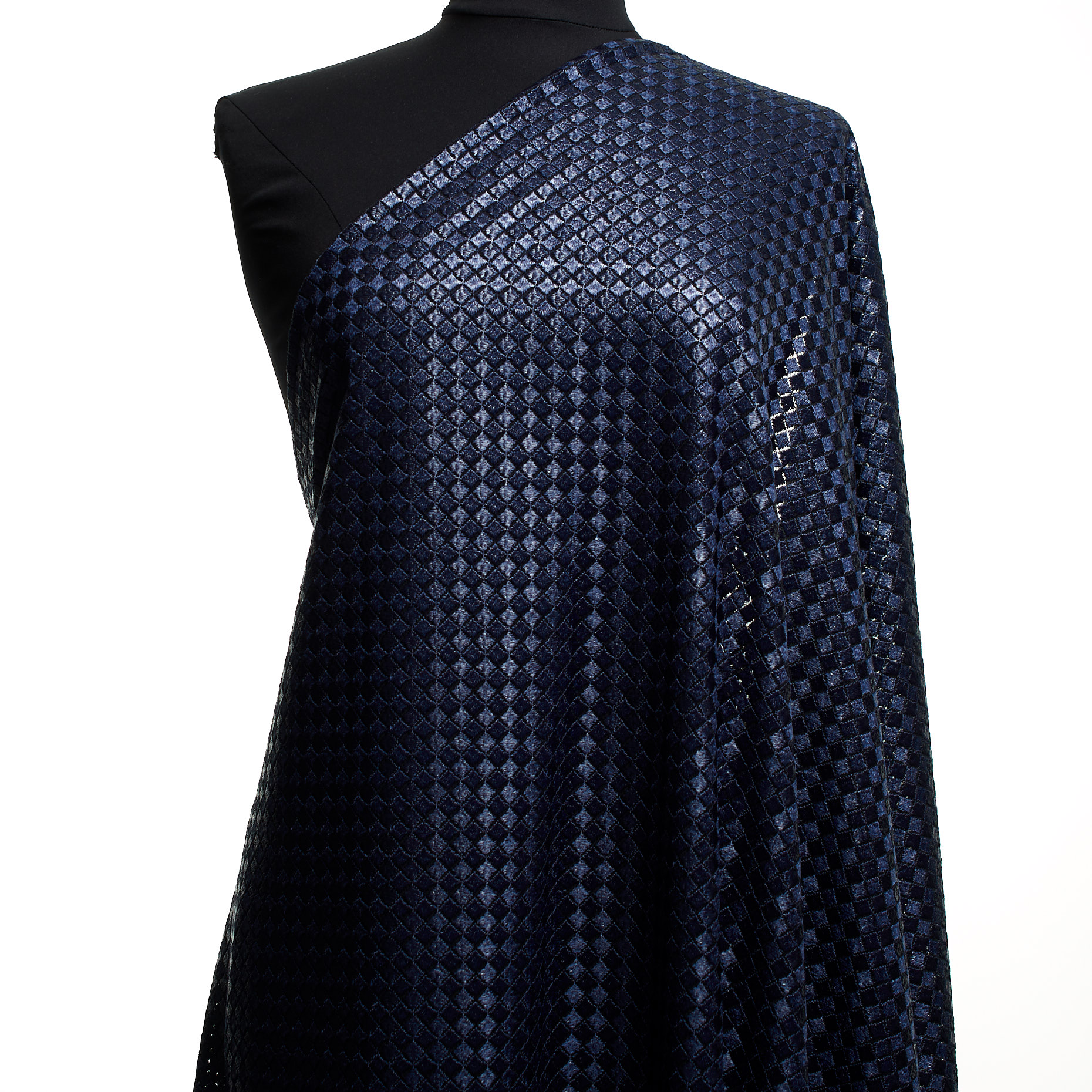 Koronka, Błyszczący, Mood Indigo (F000005758) - Manekin