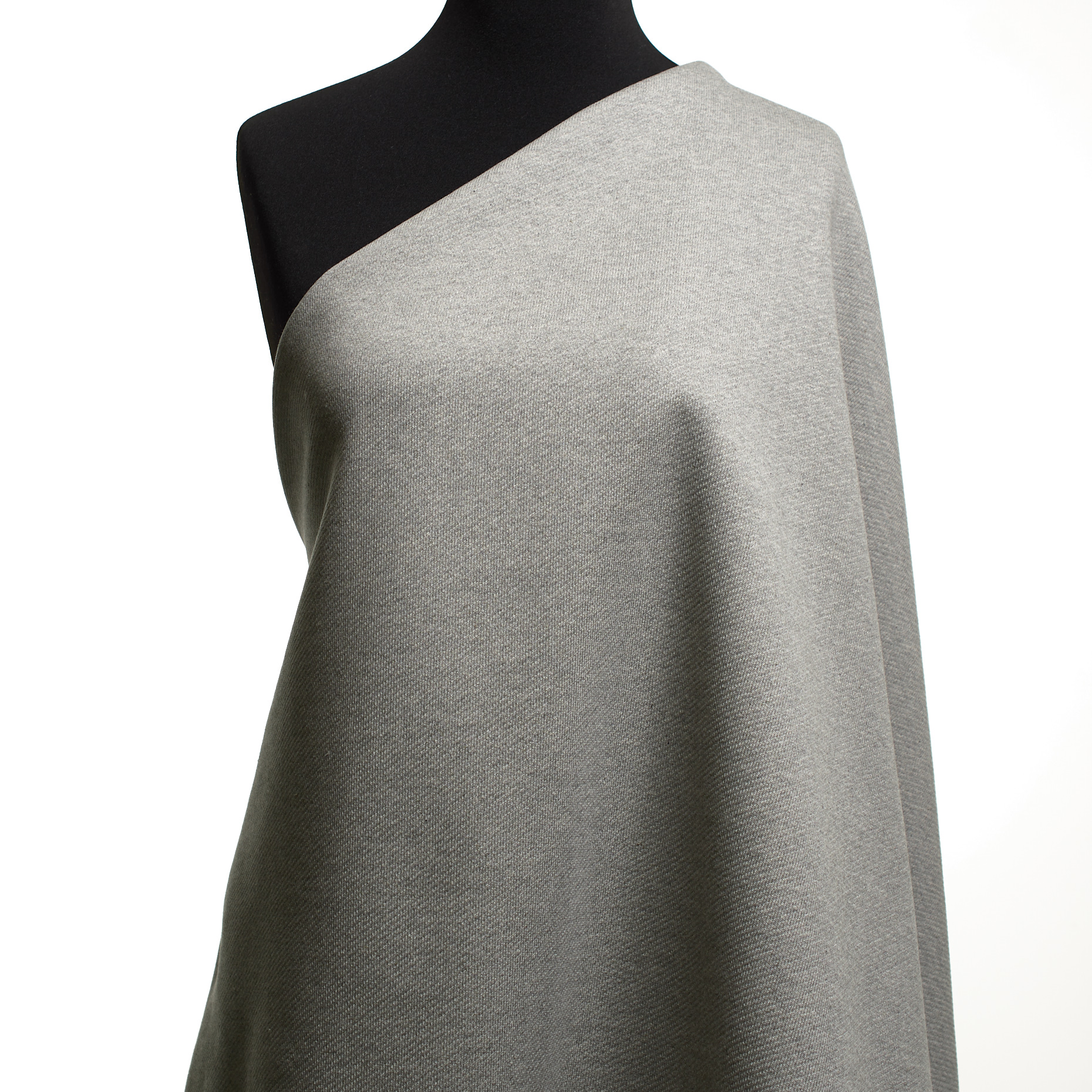 FRENCH TERRY, COTTON, MIRAGE GRAY (F000049011) - Mannequin