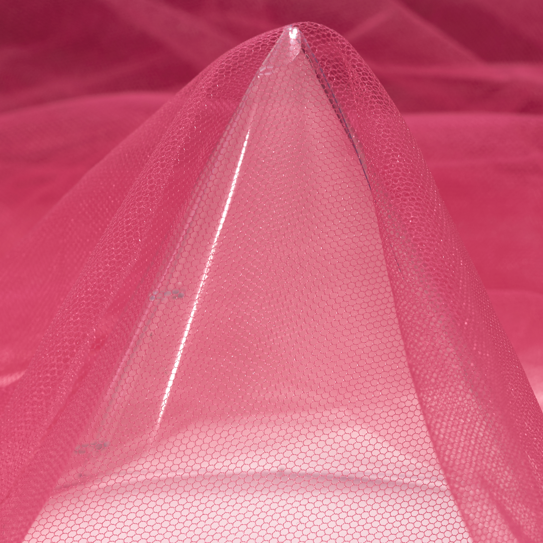 TULLE, POLYAMID, RASPBERRY (F000034410)