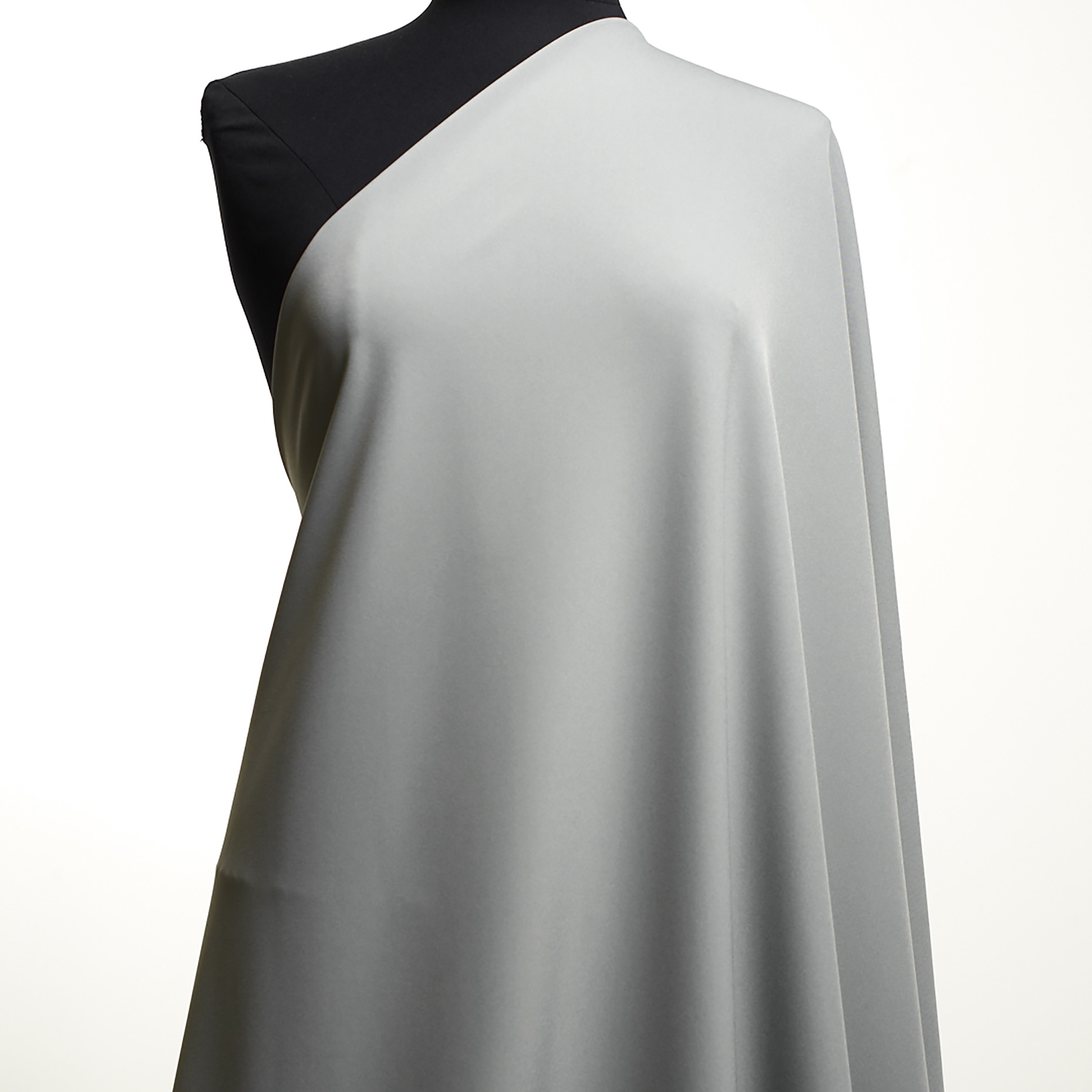 Techno Stretch, Polyamide, Haute Elasticité, Silver Blue (F000034825) - Mannequin