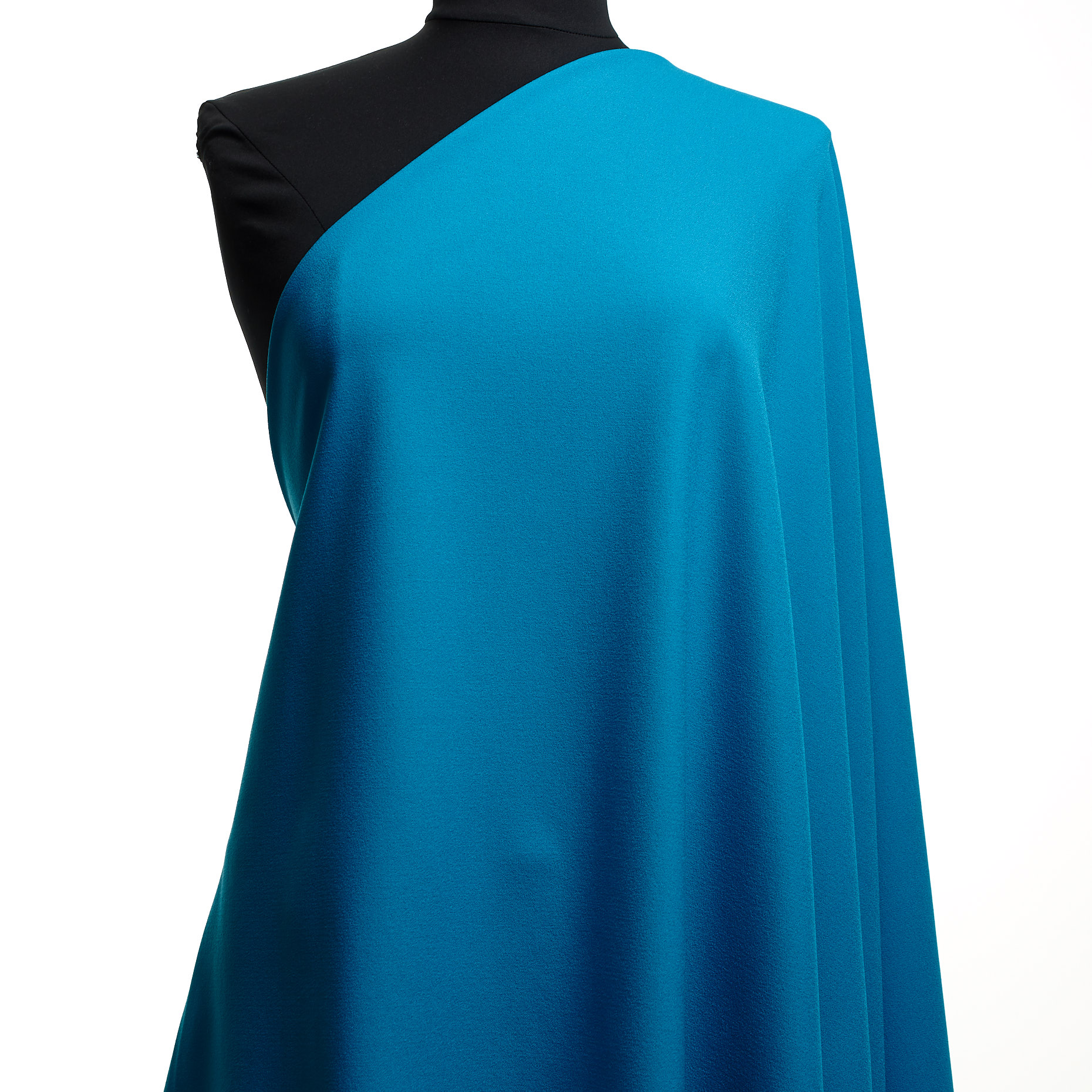 CRÊPE, VISCOSE BLEND, ELASTIC, VIVID BLUE (F000047004) - Mannequin