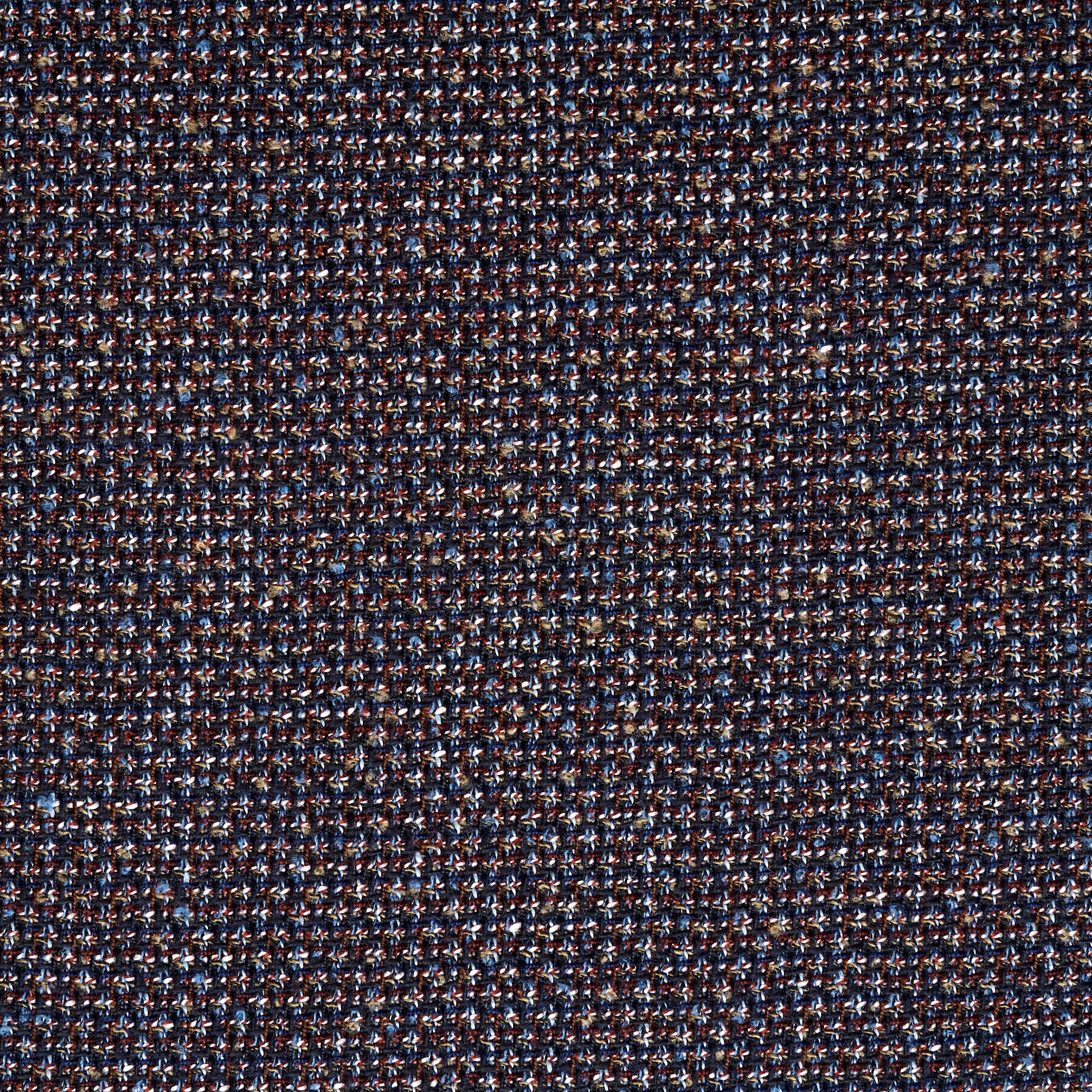 WOOL, LINEN BLEND, MICRO DESIGN, BLACK IRIS (F000047420) - Texture