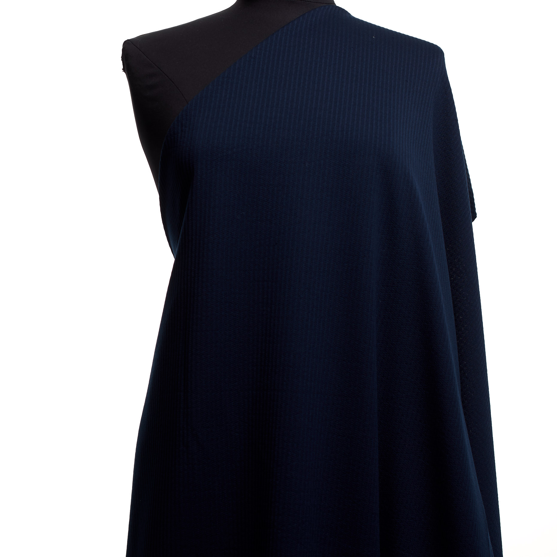 Трикотаж, Сетка, Хлопок, Midnight Blue (F000042090) - Манекен